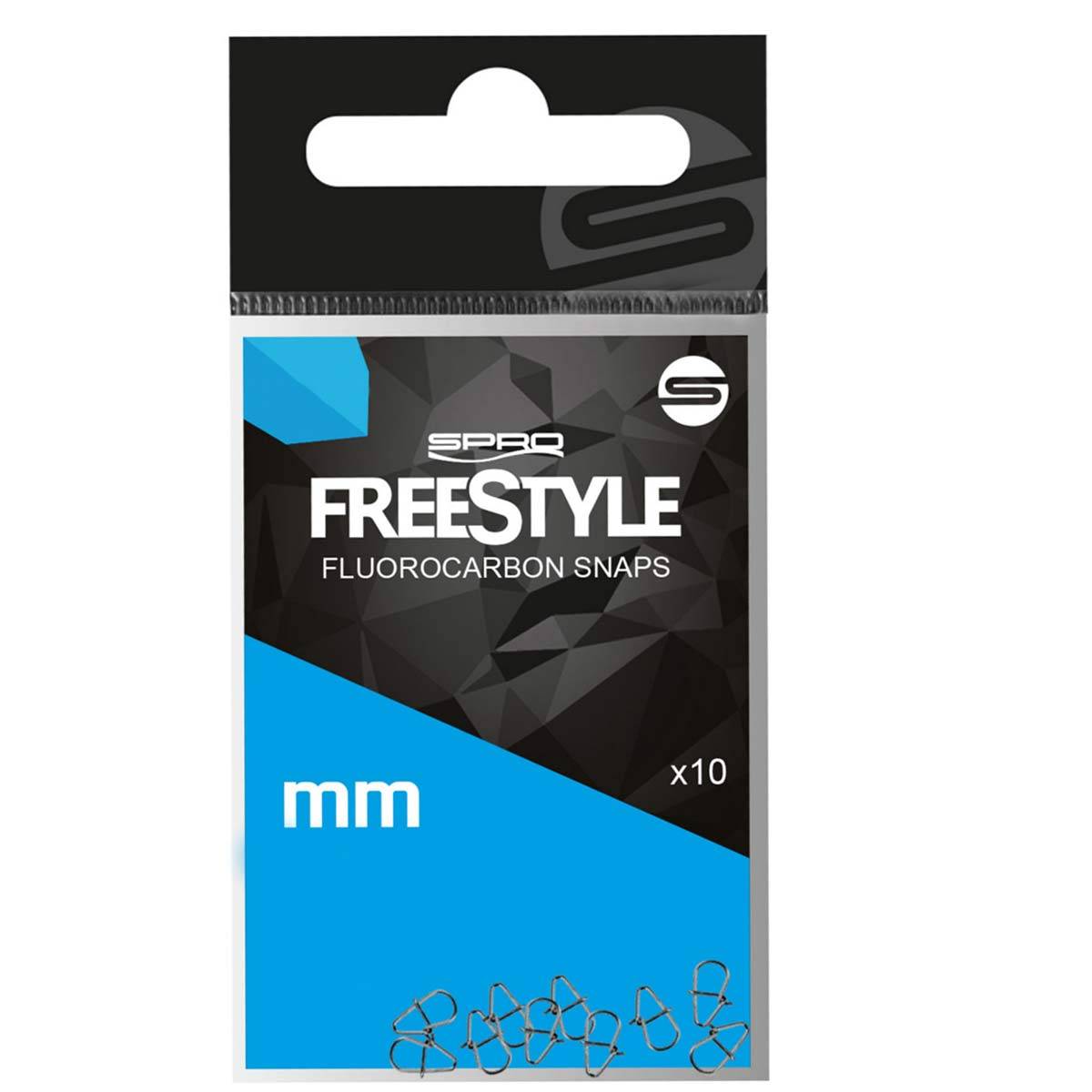 Spro Freestyle Reload Fluoro Snaps 4 mm