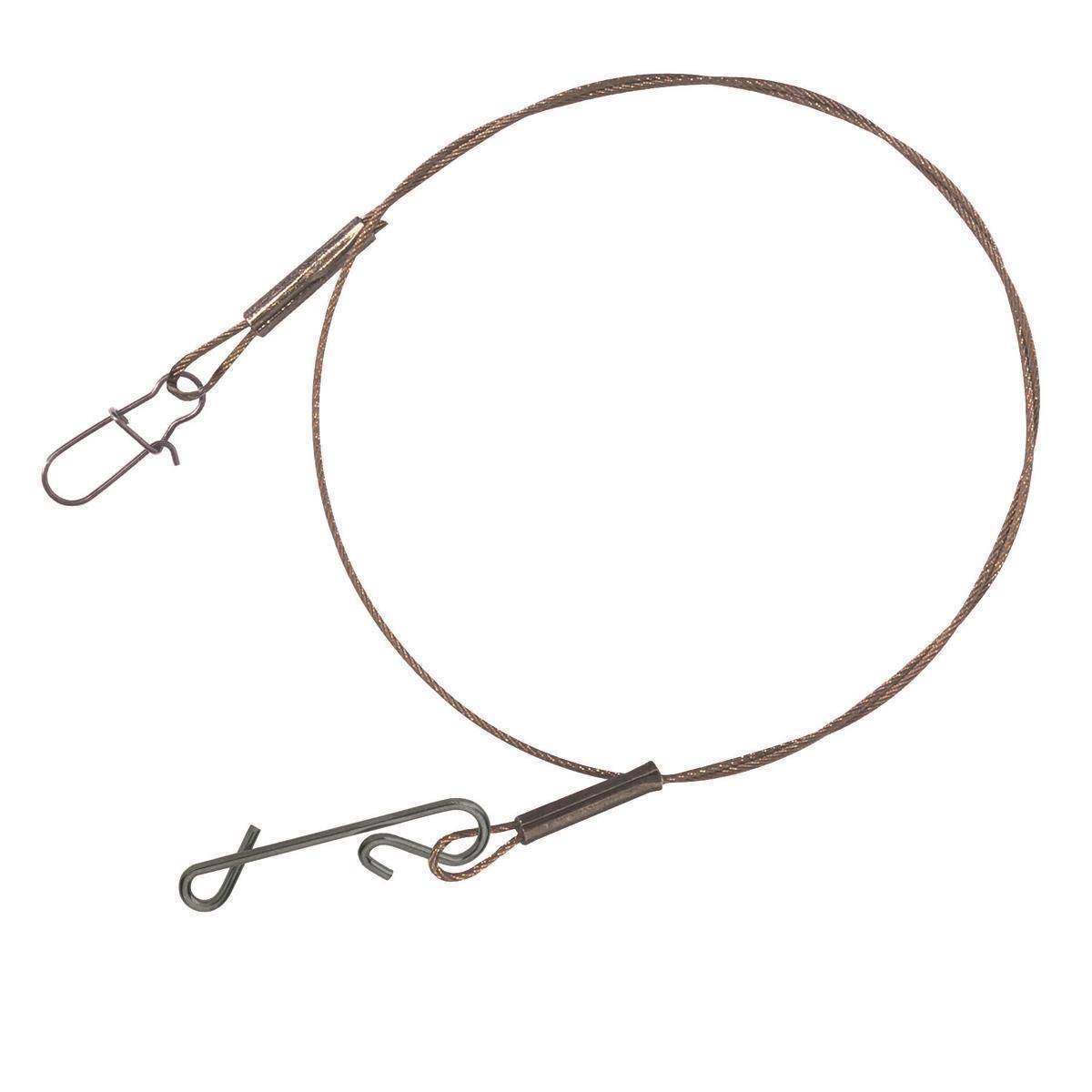 Balzer Niroflex Vorfach 1x7 mit No Knot 30 cm 15 kg