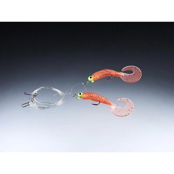 Balzer Edition Sea Pilk Twister Vorfach 1 Beifänger 1/0 Shrimp Balzer Edition Sea Pilk Twister Vorfach 1 Beifänger 1/0 Shrimp