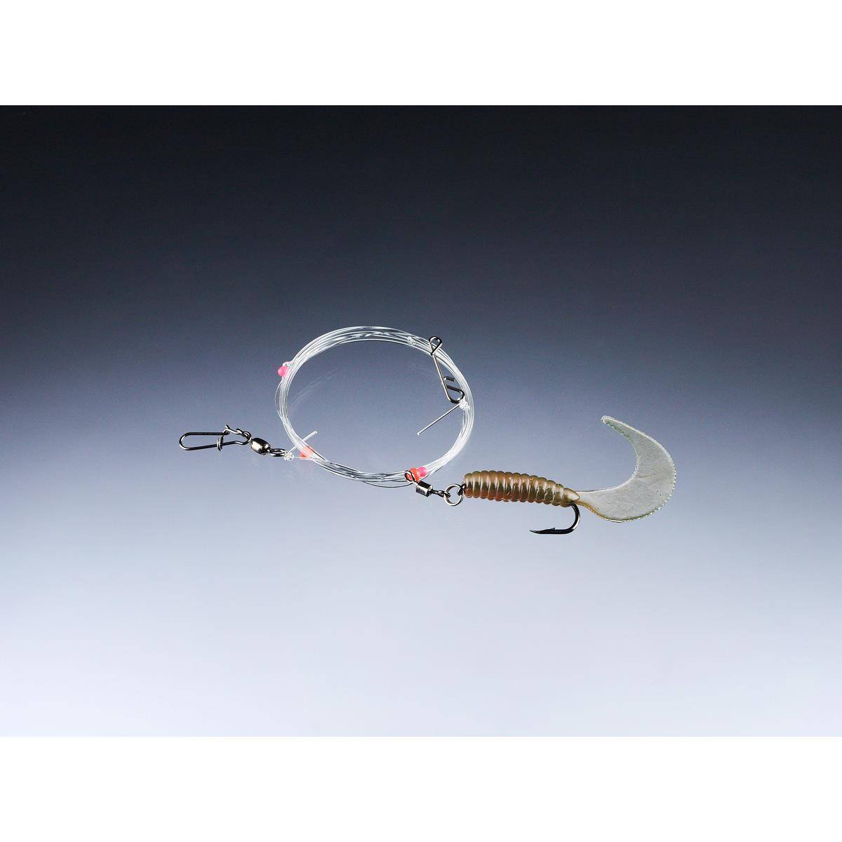 Balzer Sliding-Pilksystem mit No Knot Verbinder Twister Rig Motoroil Haken: 1/0 Länge: 120 cm