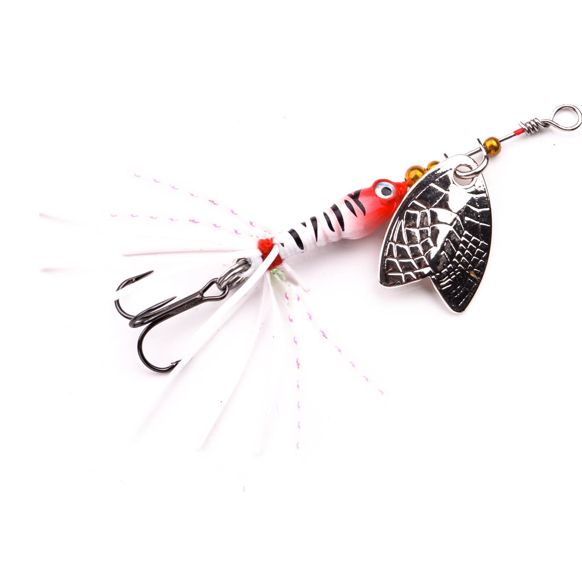 Spro Larva Mayfly Micro Spinner Redhead