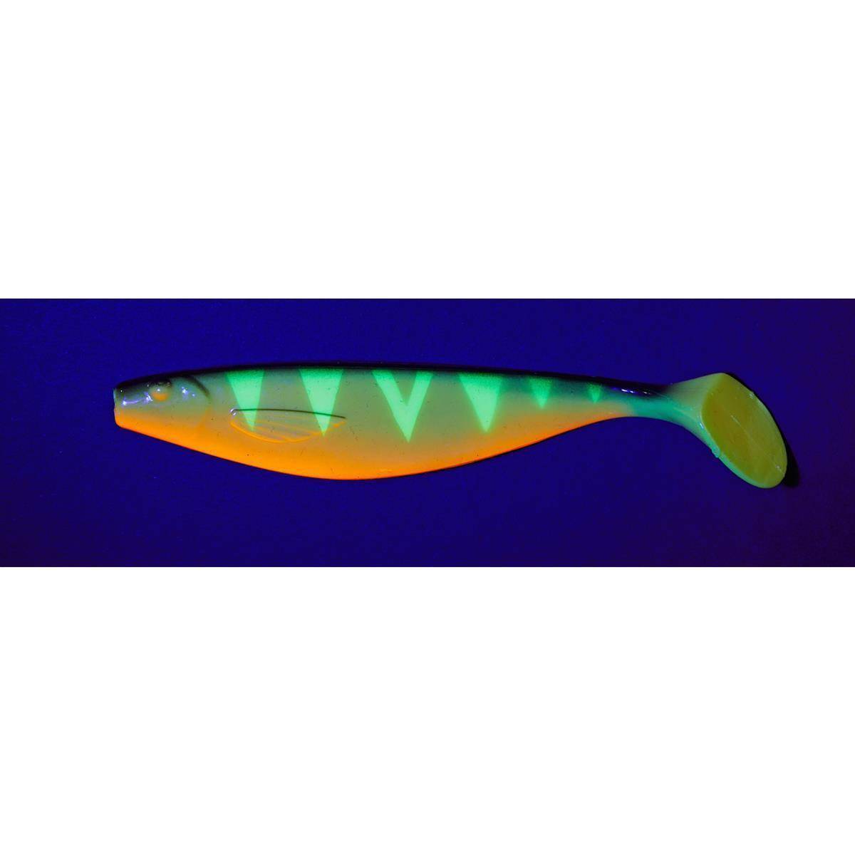 Balzer Shirasu MAJO Super Booster UV 10cm Orange Fire Tiger