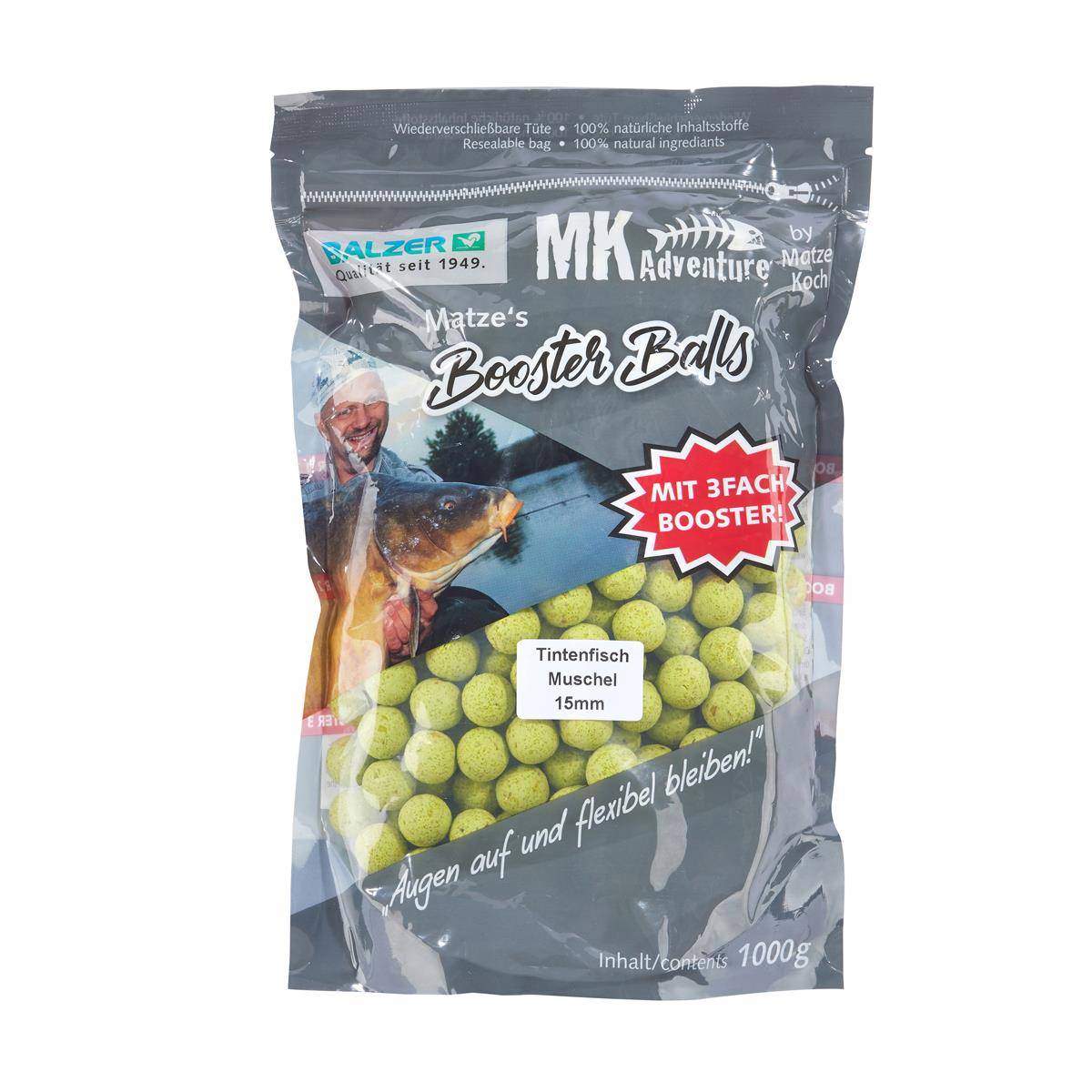 Balzer MK Booster Balls 20mm Tintenfisch/Muschel