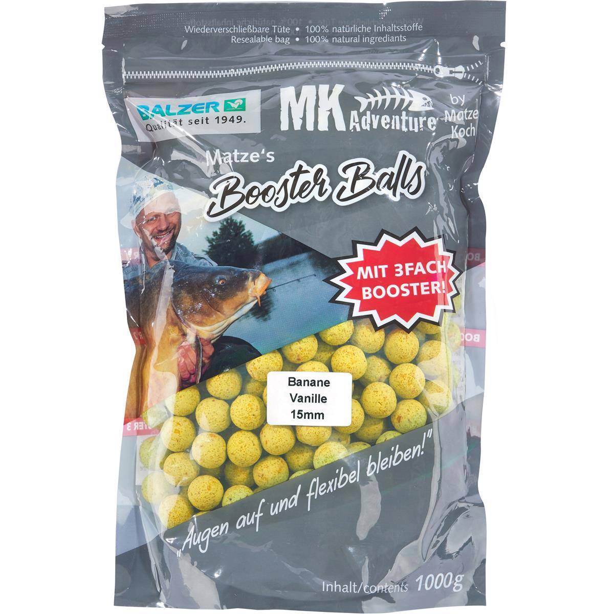 Balzer MK Booster Balls 20mm Banane/Vanille