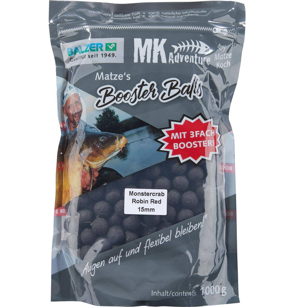 Balzer MK Booster Balls 20mm Monstercrab/Robin Red
