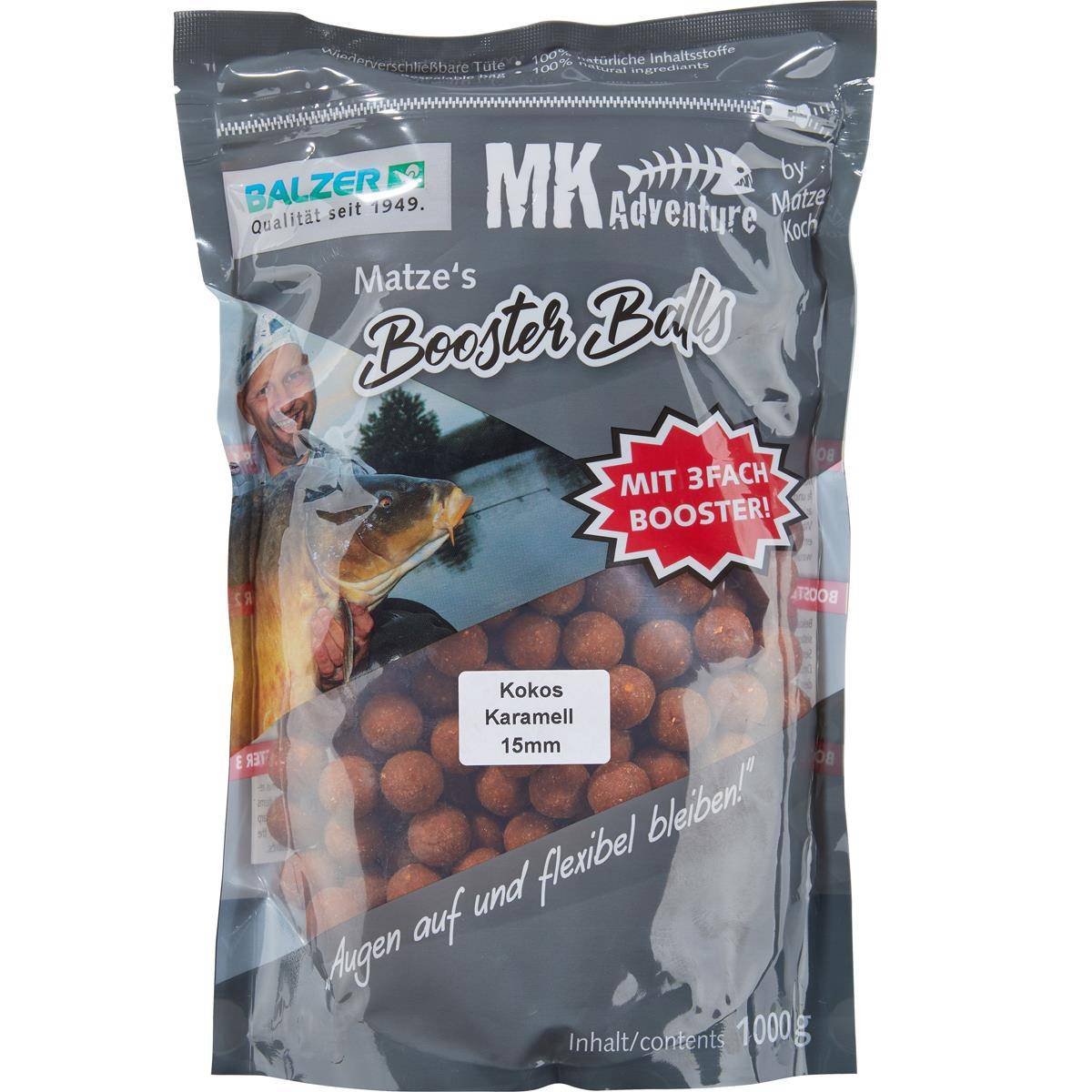 Balzer MK Booster Balls 20mm Kokos/Karamell