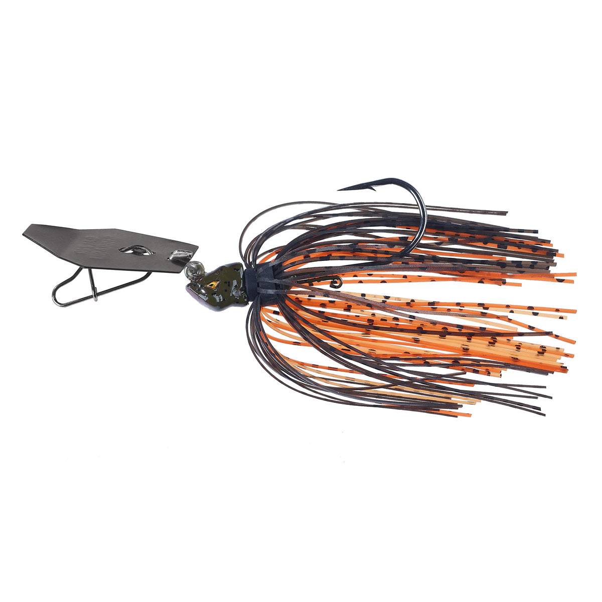 Balzer Shirasu Evil Chatter Bait #5/0(5g) Green Pumpkin Amber Red