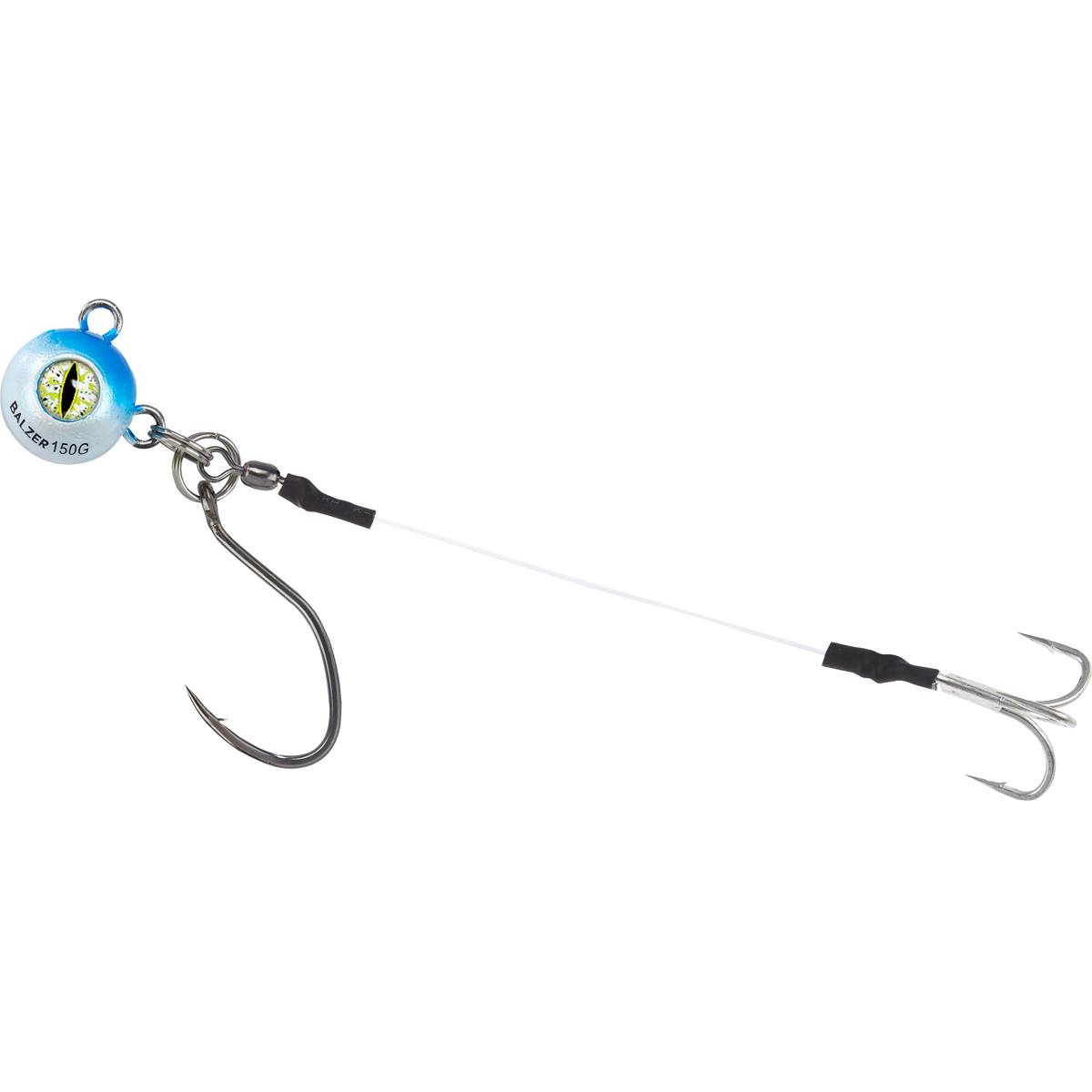 Balzer 71° North Heilbutt System (150g) Blau-Weiss