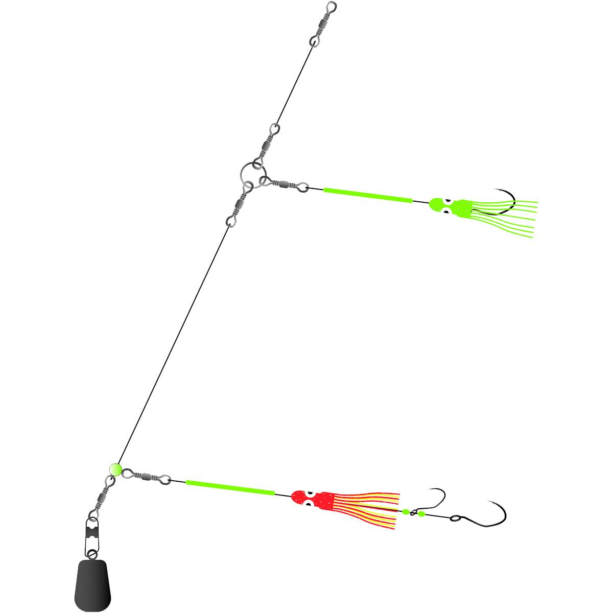 Balzer 71° North Naturköder System Leng/Lump/Heilbutt 6/0+10/0