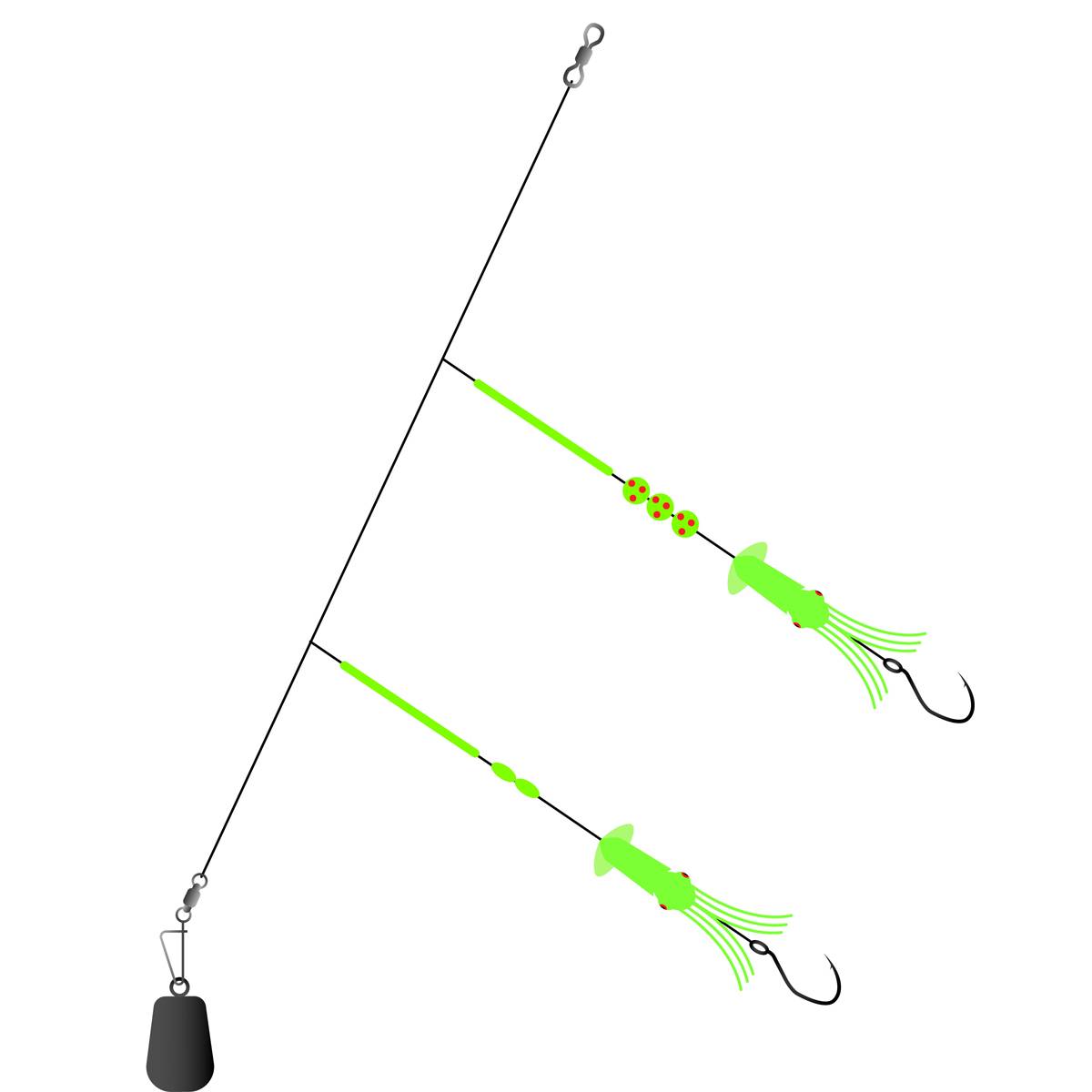 Balzer 71° North Naturköder System Leng/Lump/Heilbutt 10/0