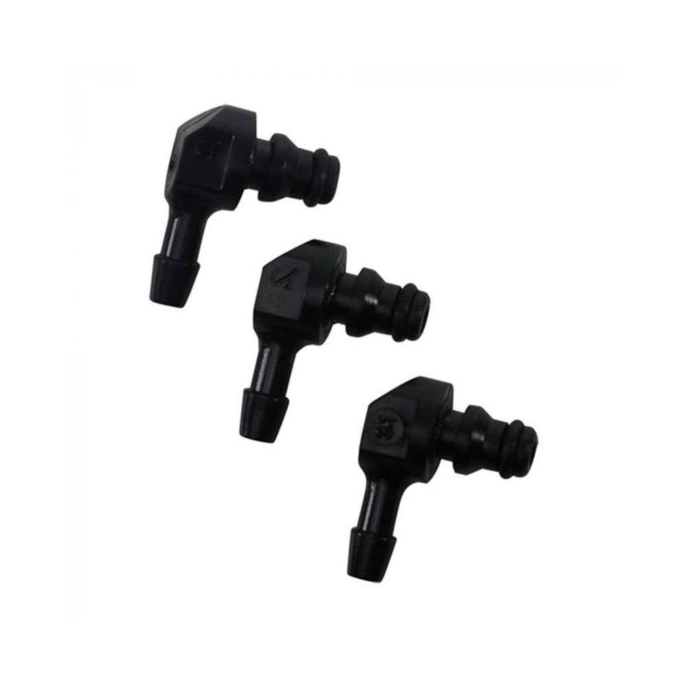 Kunststoffverbinder-Satz - L-Form - für Schlauchinnendurchmesser 5 mm - 30-tlg.