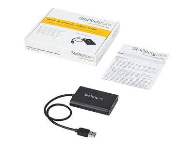 STARTECH USB to Dual DisplayPort Adapter Audio, Video, Display & TV &