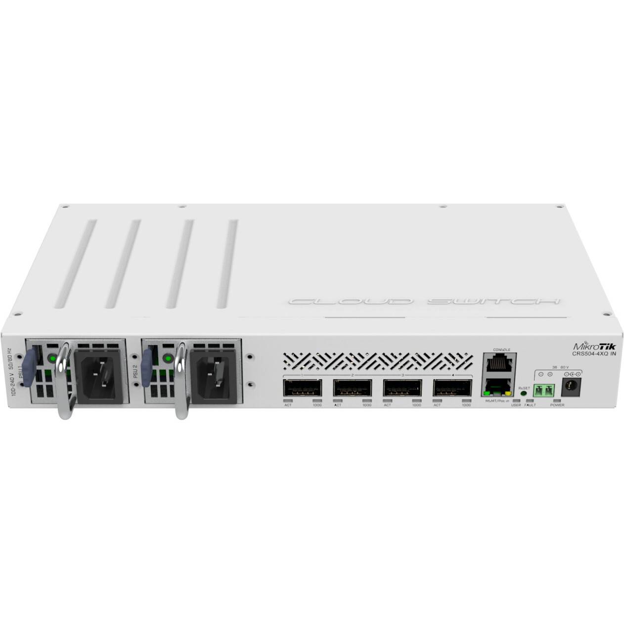 16P+4 Mikrotik CRS504-4XQ-IN QSFP28 M RM Netzwerk-Infrastruktur Switches