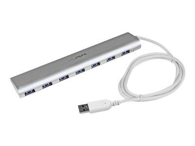 STARTECH 7 Port kompakter USB 3.0 Hub Eingabe / Ausgabe Dockingstations und Hubs