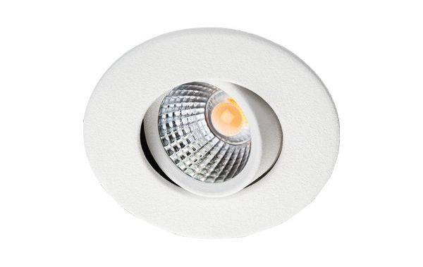 SG-Leuchten LED-Einbaustrahler LB25 Nano Tilt In/Out weiß 4W 3000K 36D