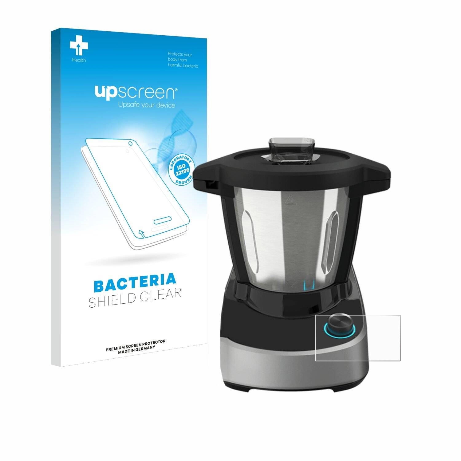 upscreen Bacteria Shield Schutzfolie für Cecotec Mambo Touch -