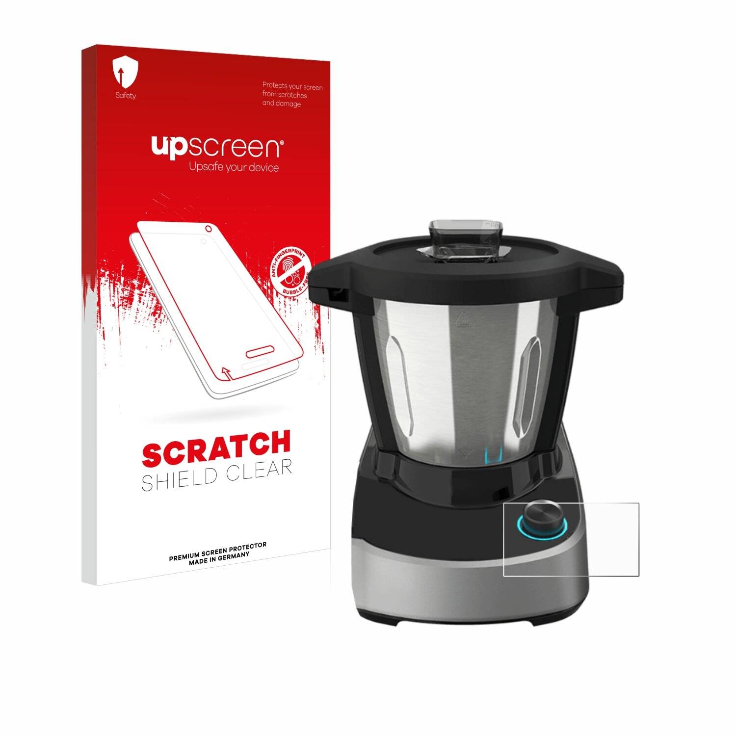 upscreen Scratch Shield Schutzfolie für Cecotec Mambo
