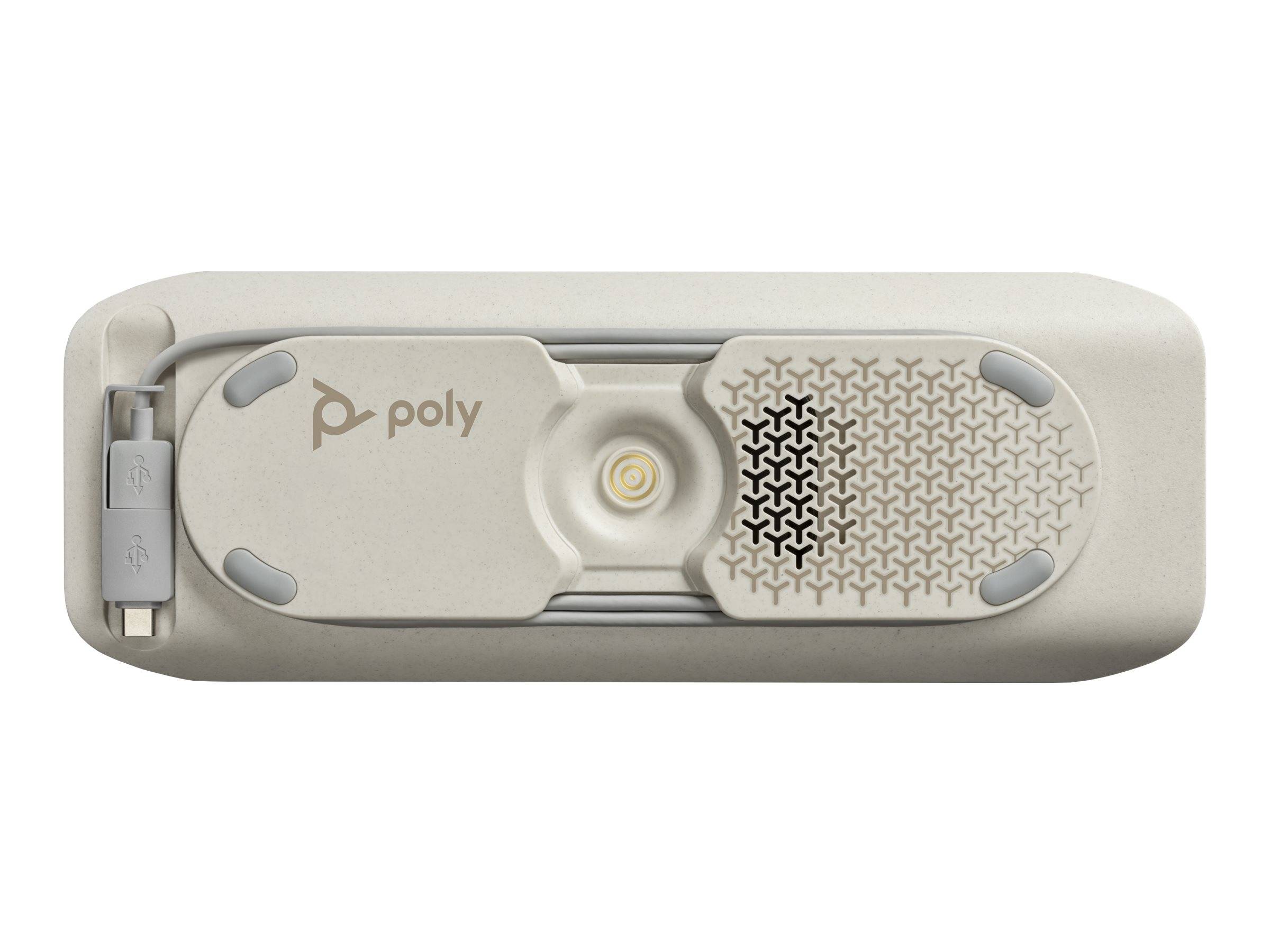 Poly Sync 40 Konferenz Lautsprecher Teams (BT, USB-A & USB-C)