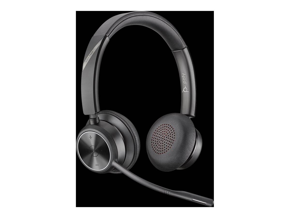 HP Poly Savi 7320-M Office Stereo DECT 1880-1900 MHz Headset Eingabe / Ausgabe Kopfhörer & Headsets