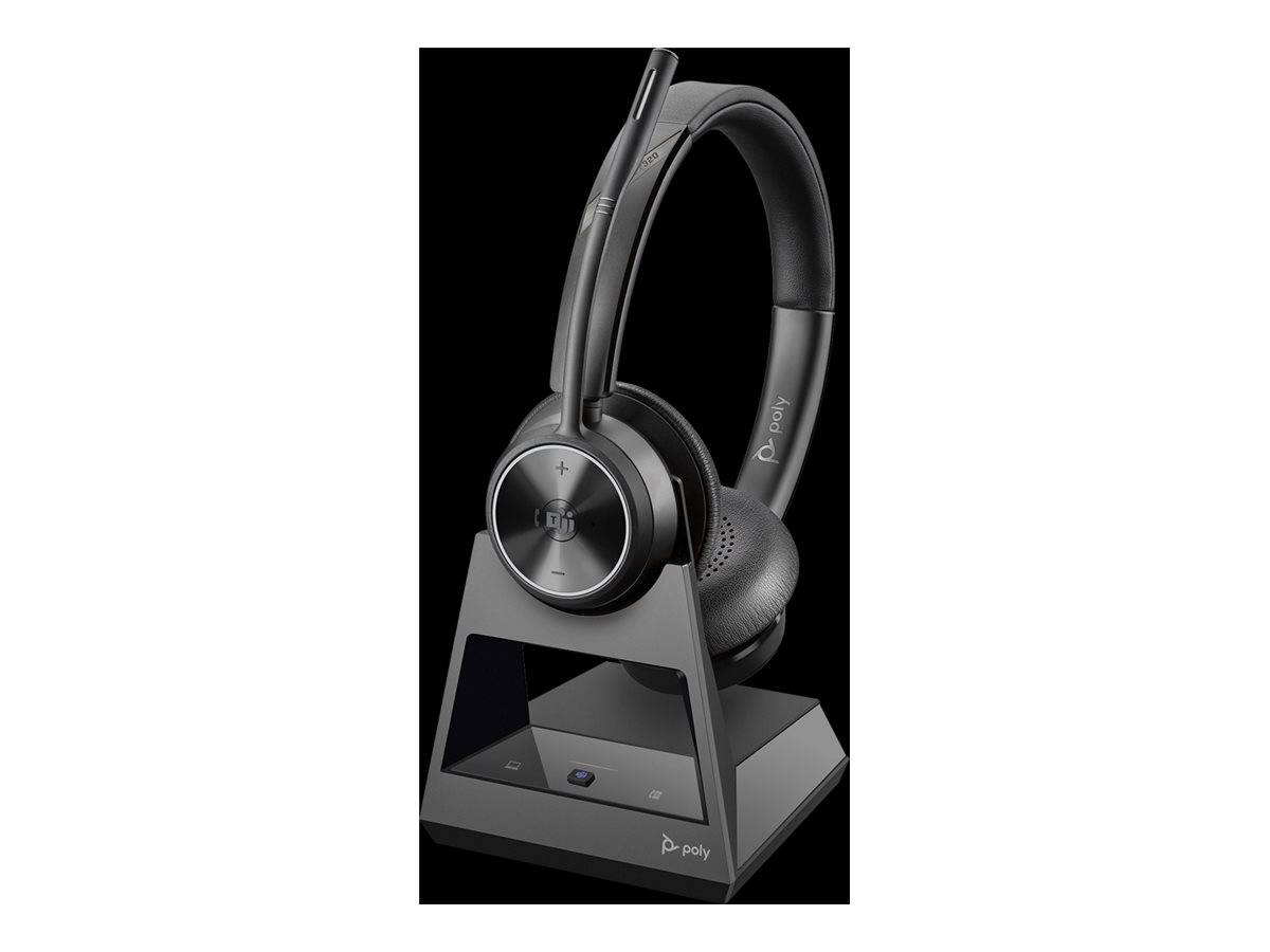 HP Poly Savi 7320-M Office Stereo DECT 1880-1900 MHz Headset Eingabe / Ausgabe Kopfhörer & Headsets