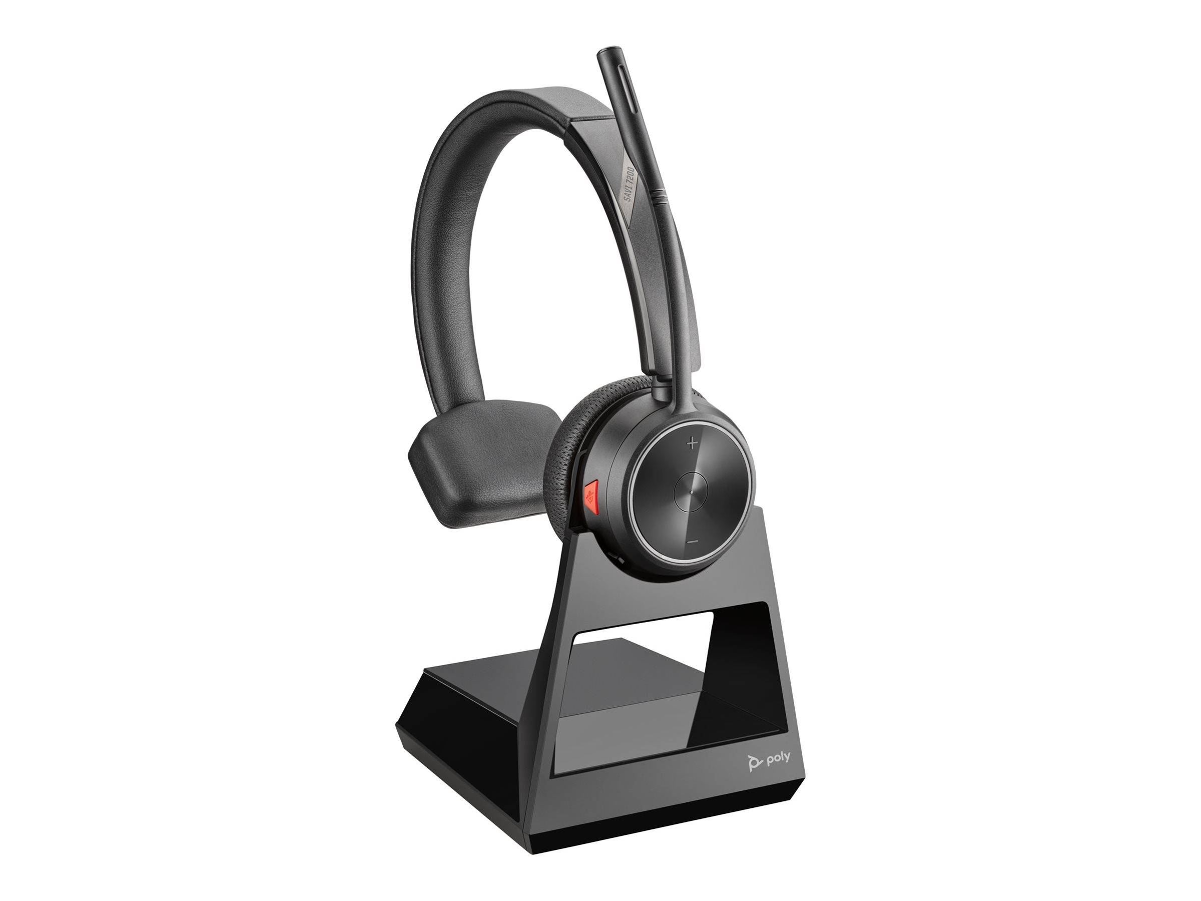 Poly Savi 7210 Office - Savi 7200 Series - Headset - On-Ear - DECT - kabellos