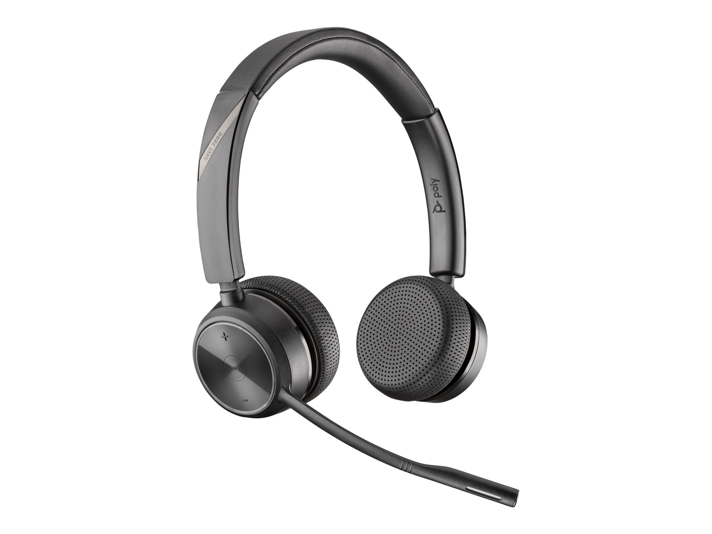 Poly Savi 7220 Office - Savi 7200 Series - Headset - On-Ear - DECT - kabellos