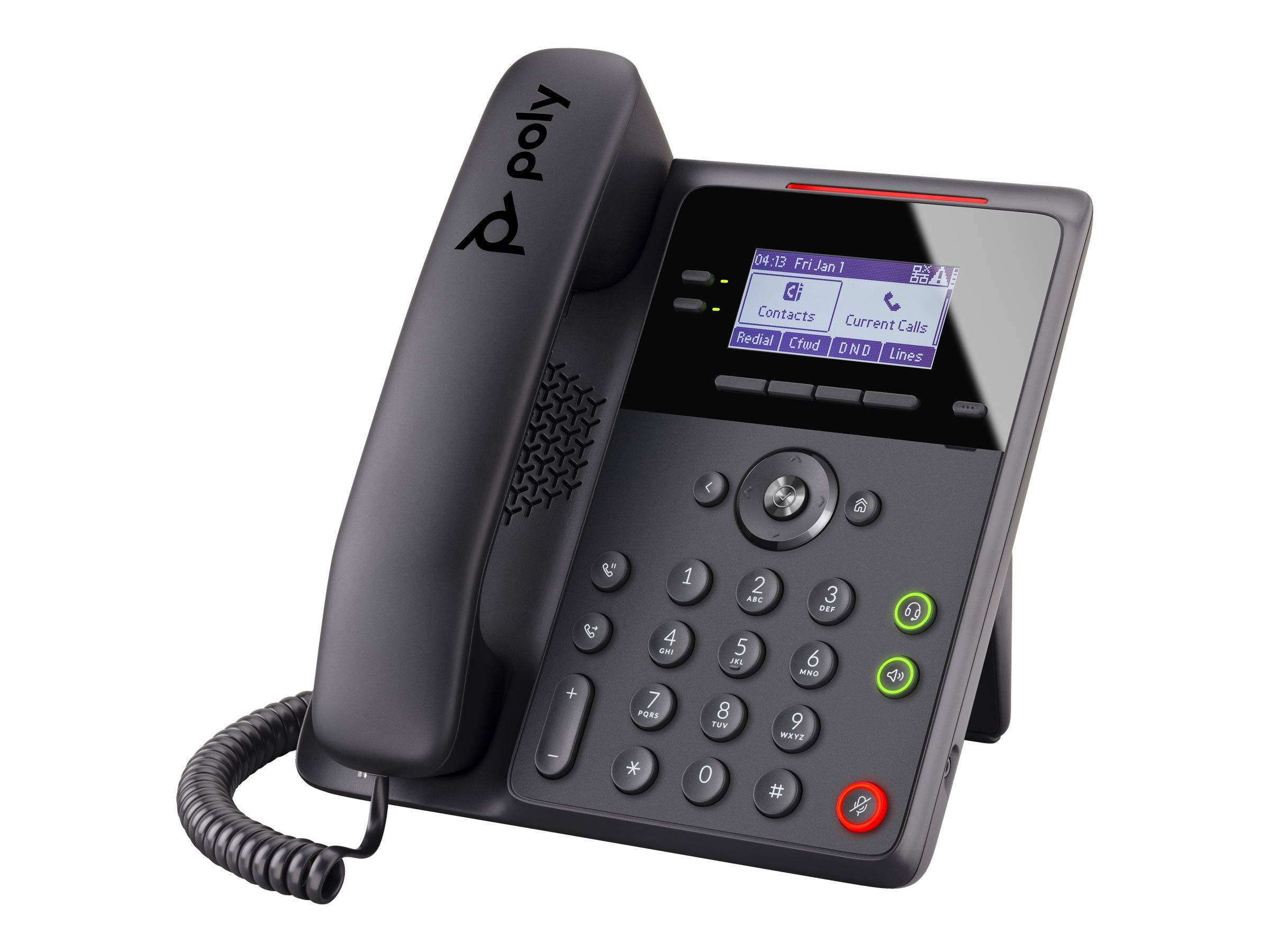 HP - Poly Edge B10 - VoIP-Telefon mit Rufnummernanzeige/Anklopffunktion