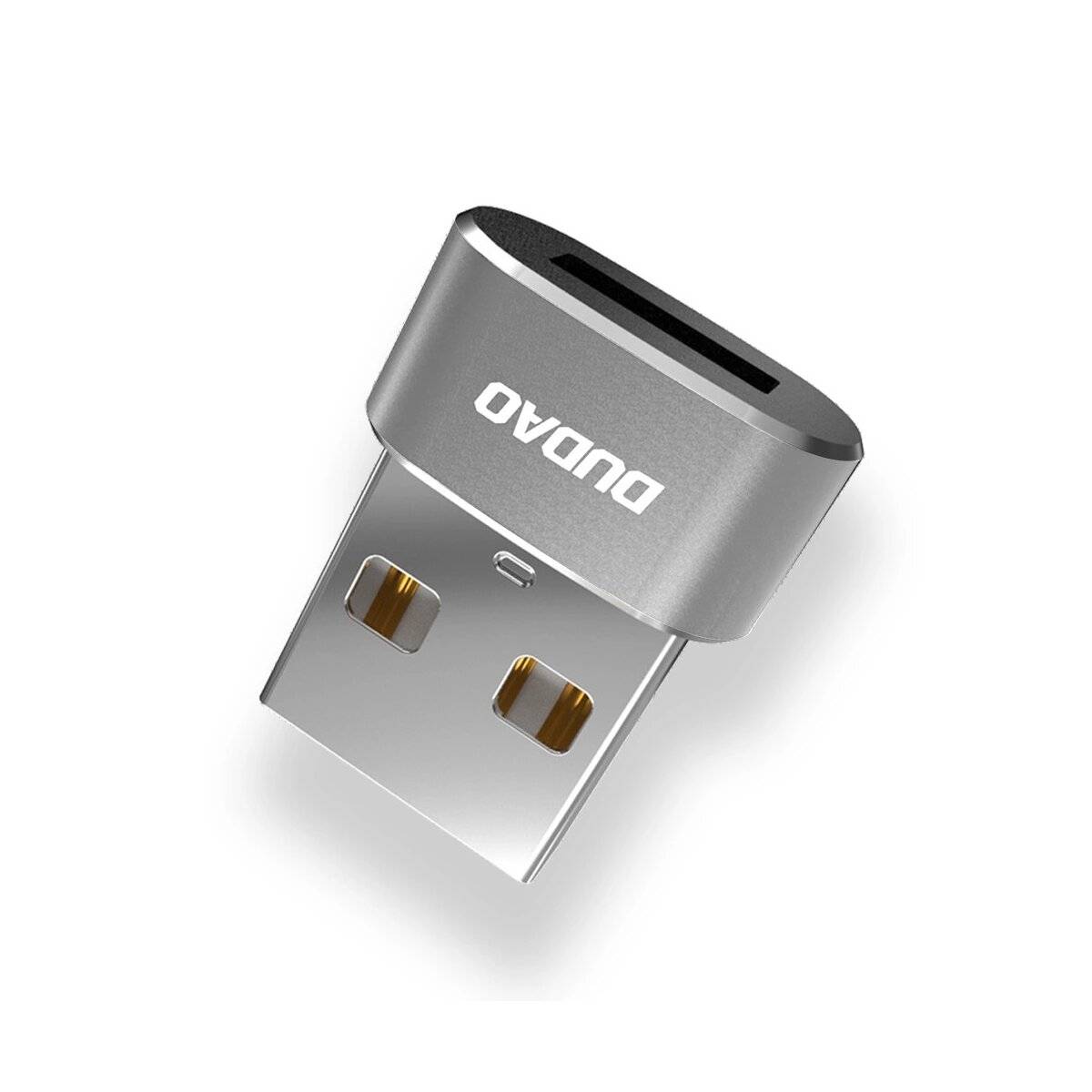 Dudao Adapter von USB Typ-C auf USB schwarz (L16AC schwarz)