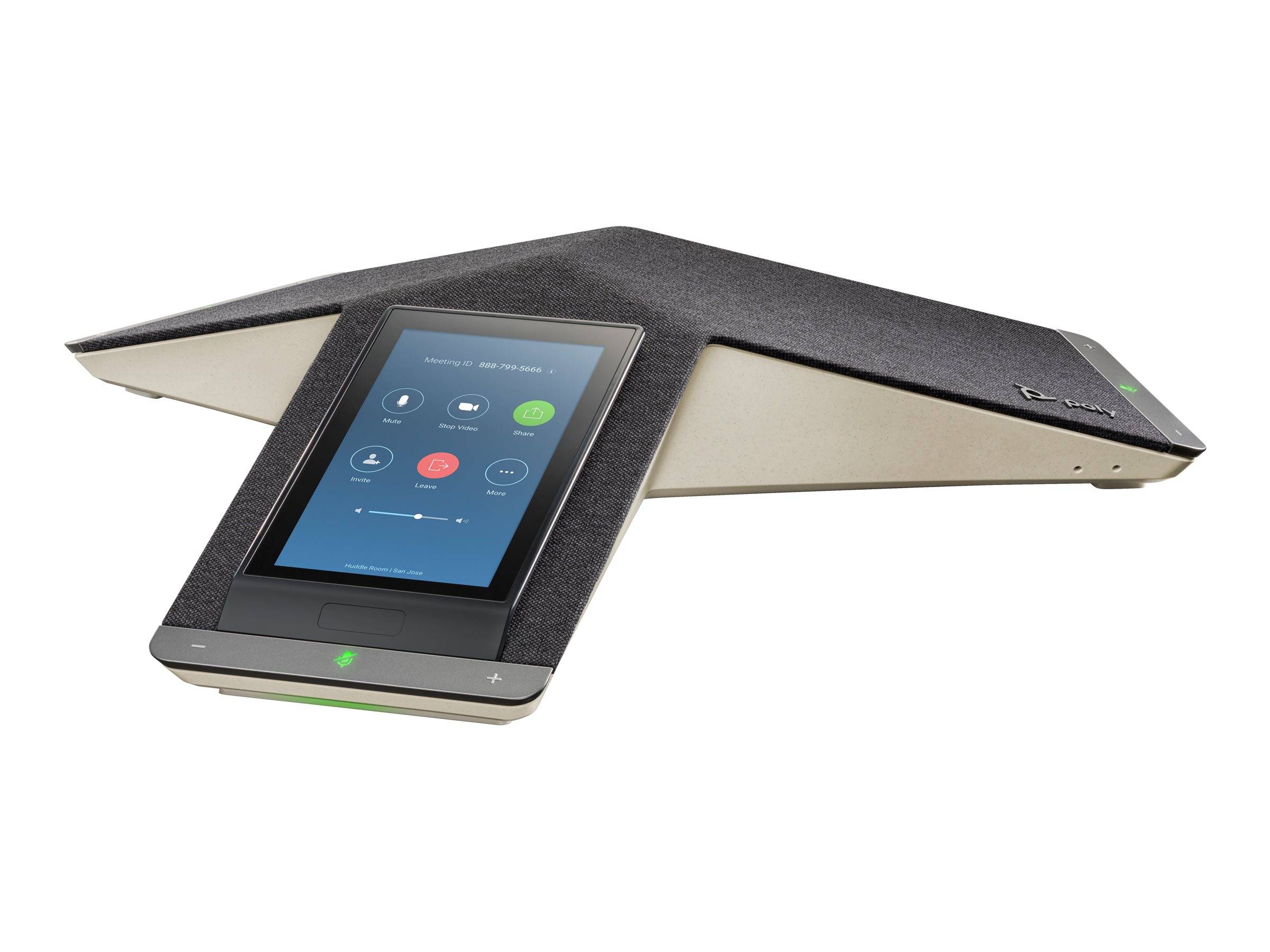 HP - Poly Trio C60 NR - VoIP-Konferenztelefon - mit Bluetooth-Schnittstelle mit Rufnummernanzeige/Anklopffunktion - IEEE
