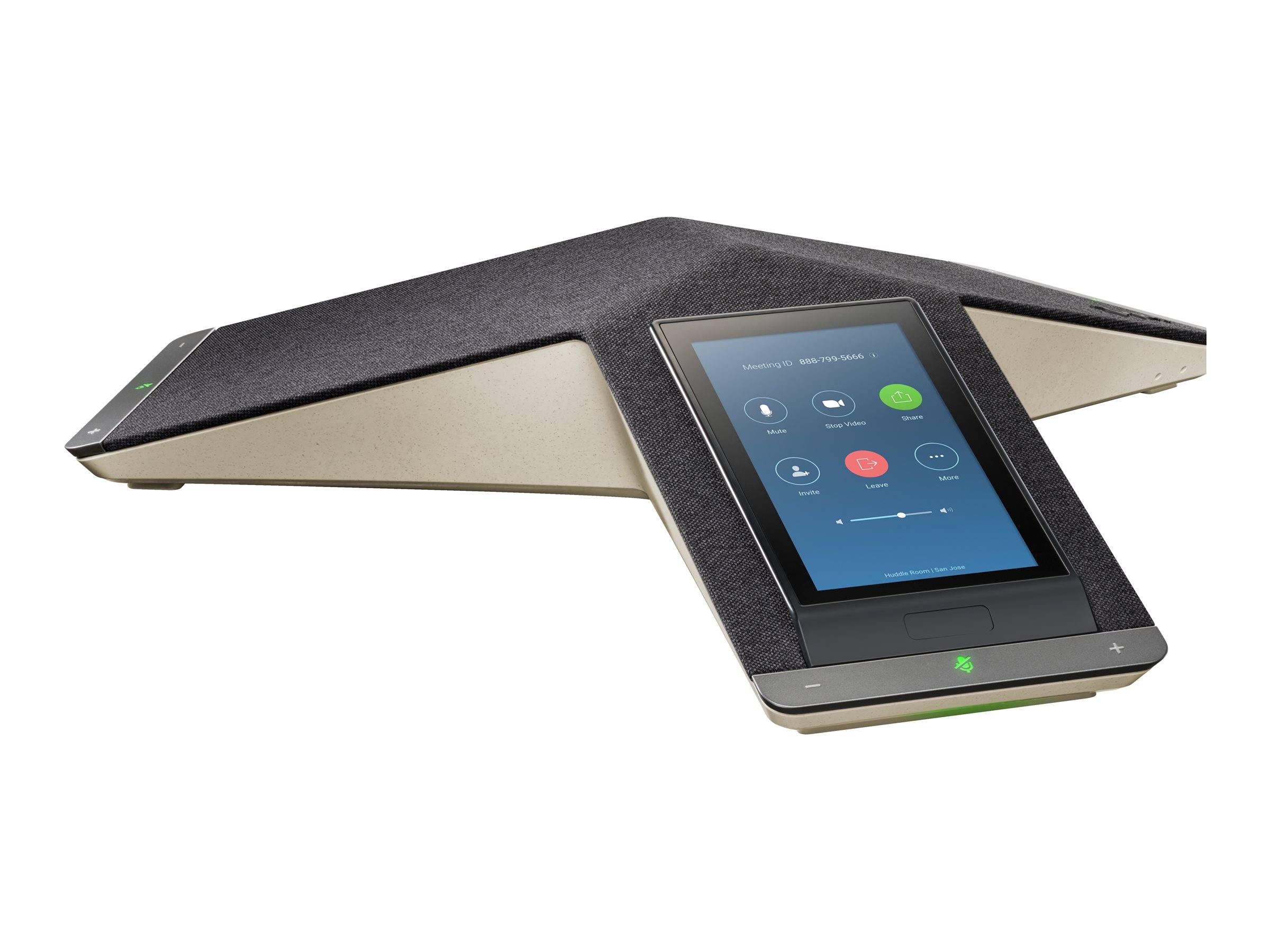HP - Poly Trio C60 NR - VoIP-Konferenztelefon - mit Bluetooth-Schnittstelle mit Rufnummernanzeige/Anklopffunktion - IEEE