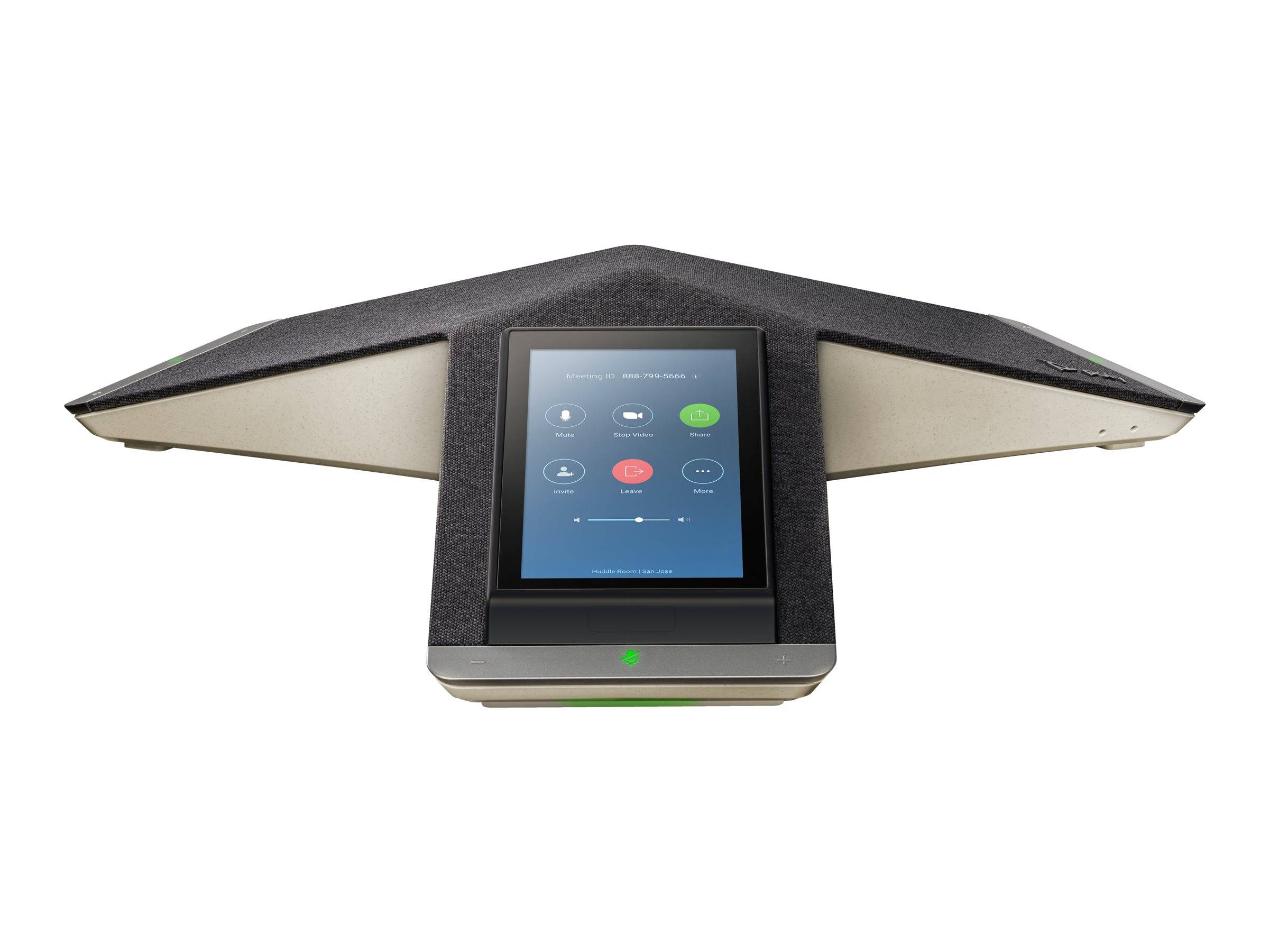 HP - Poly Trio C60 NR - VoIP-Konferenztelefon - mit Bluetooth-Schnittstelle mit Rufnummernanzeige/Anklopffunktion - IEEE