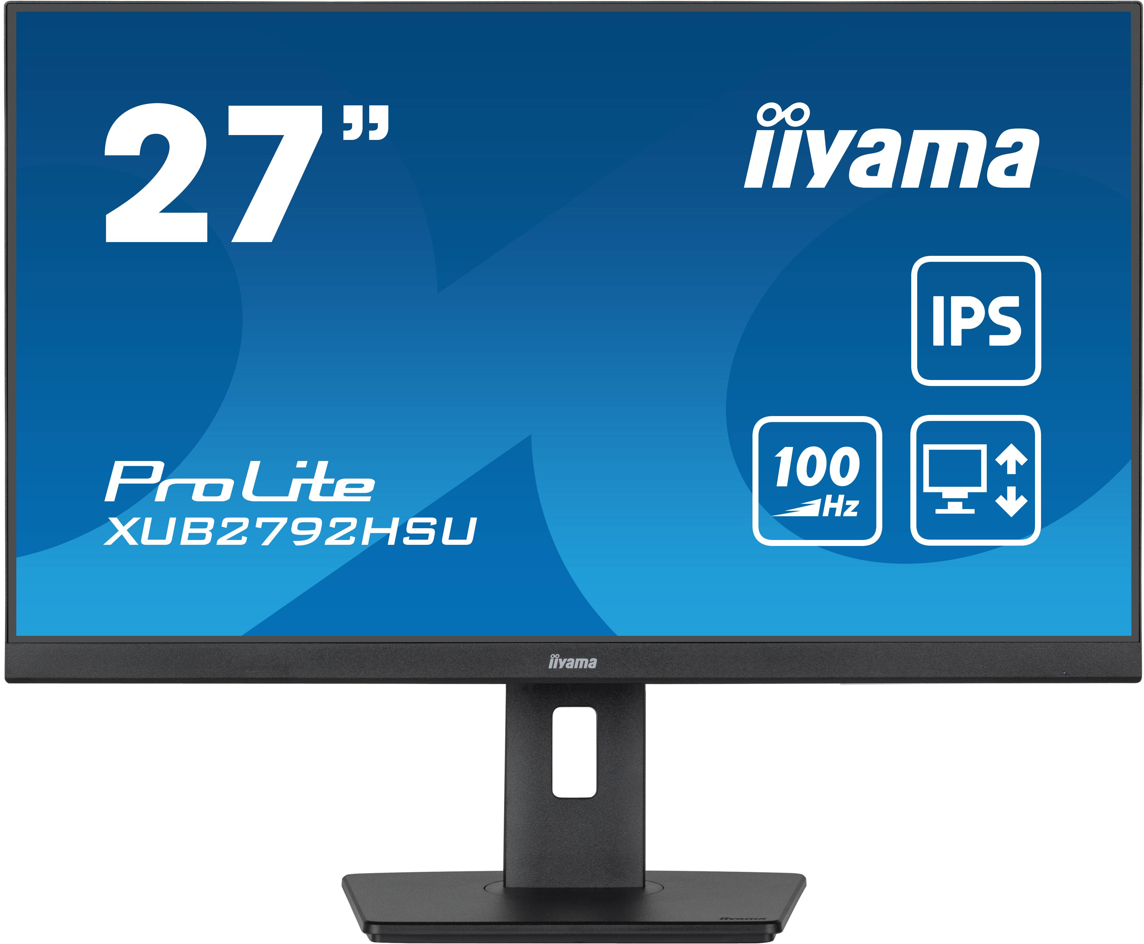 ProLite XUB2792HSU-B6 Full-HD-Monitor - IPS, schwenkbar, USB