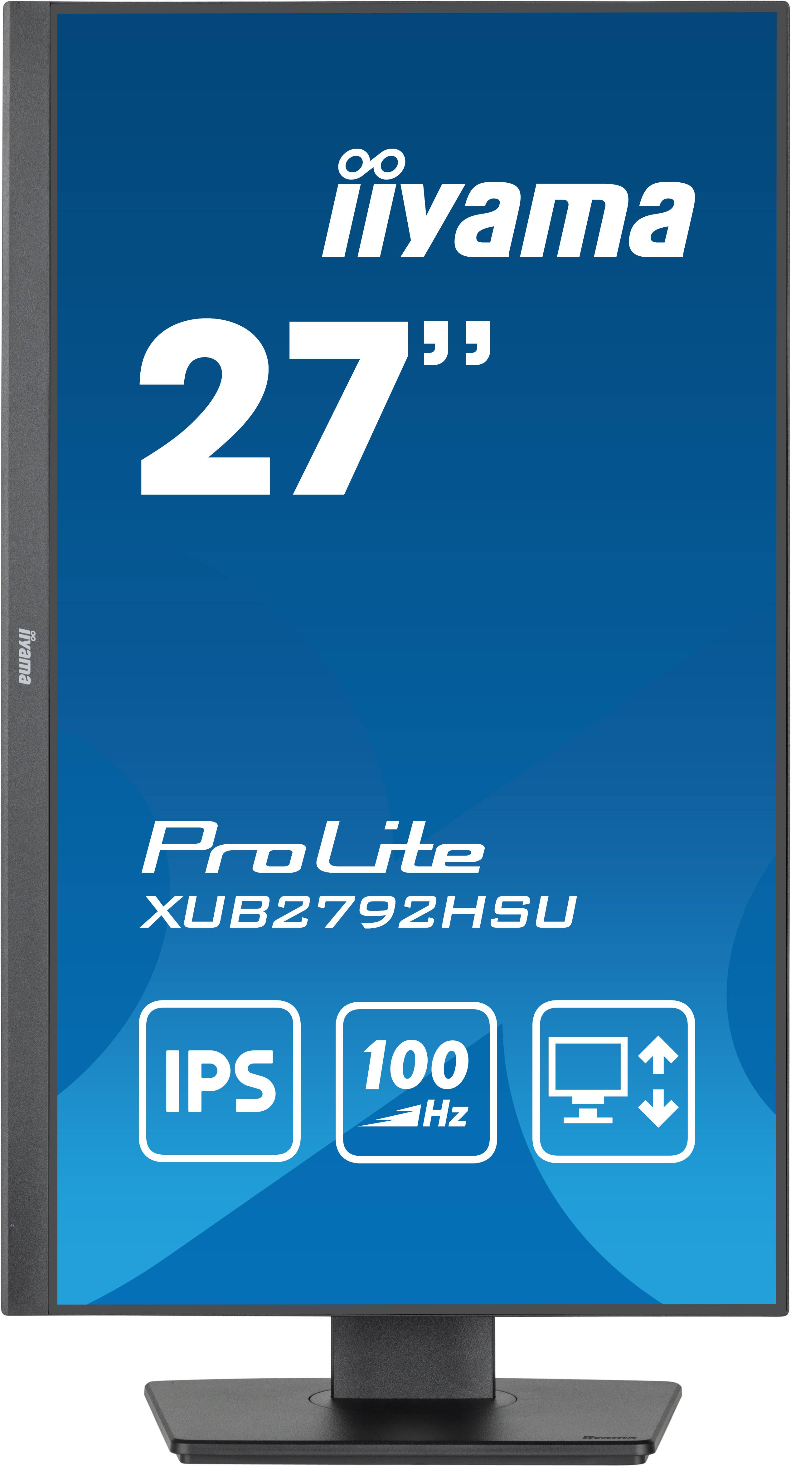 ProLite XUB2792HSU-B6 Full-HD-Monitor - IPS, schwenkbar, USB