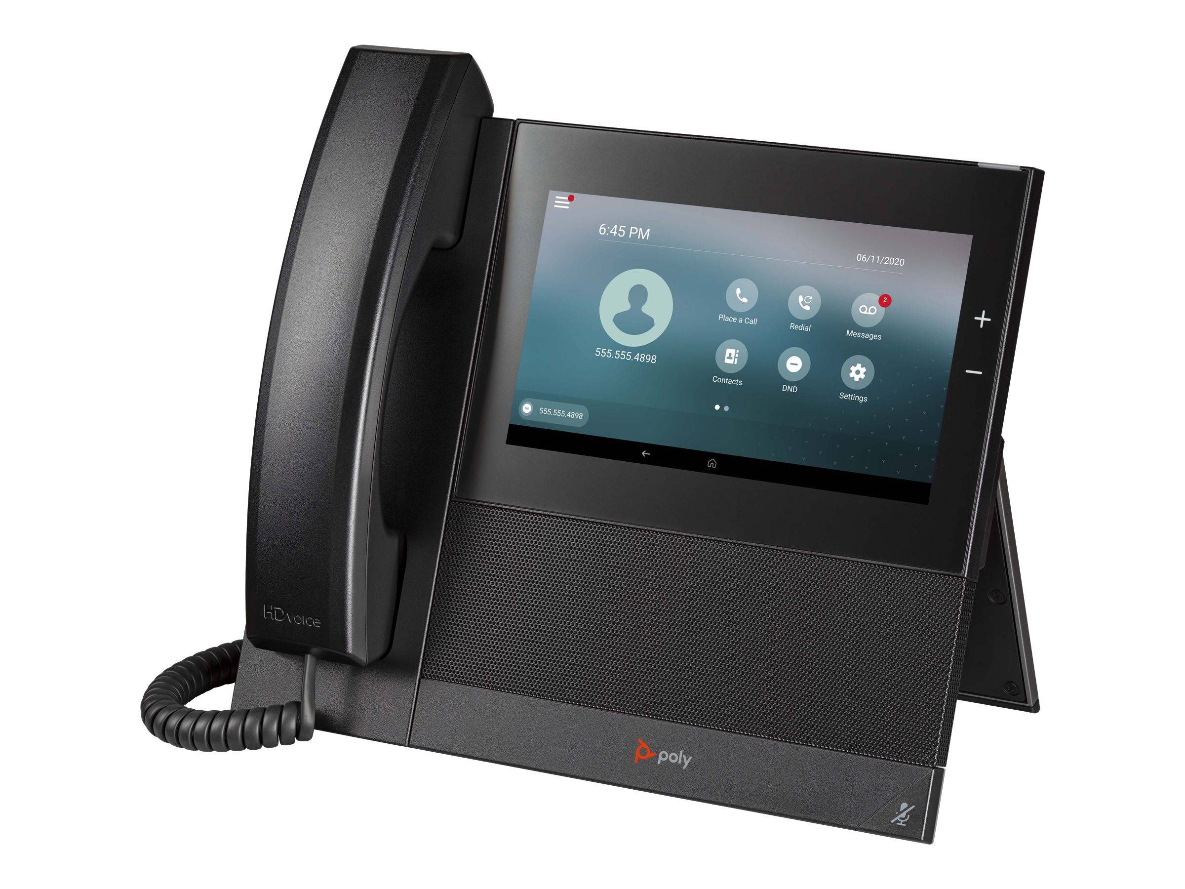 HP - Poly CCX 600 OpenSIP - VoIP-Telefon - SIP - 24 Leitungen