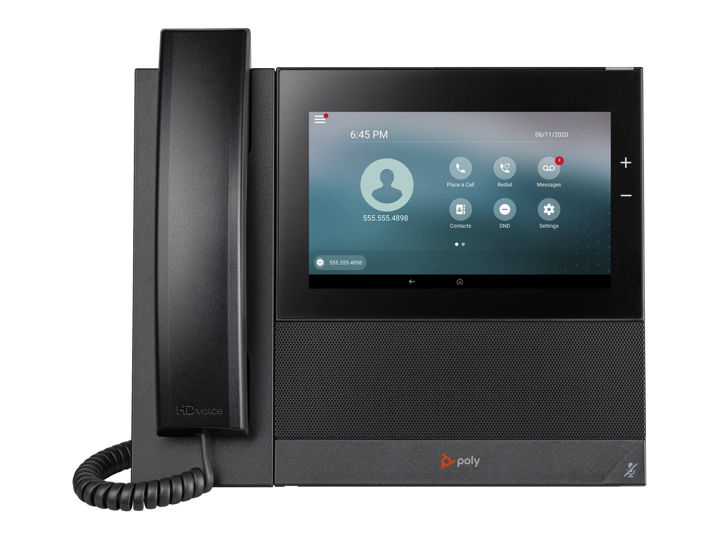 HP - Poly CCX 600 OpenSIP - VoIP-Telefon - SIP - 24 Leitungen