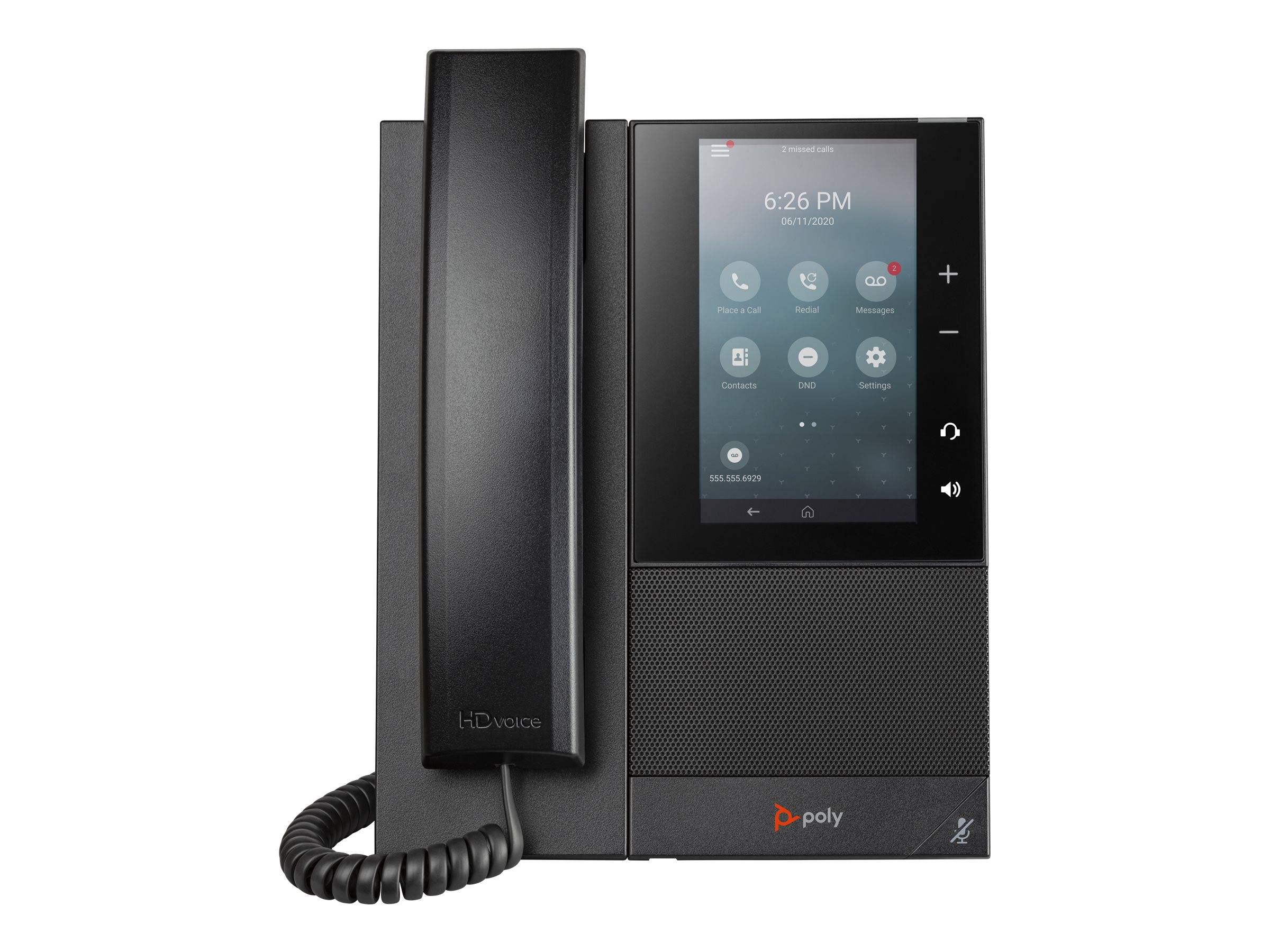 HP Poly CCX 505 Business Media Phone with Open SIP and PoE-enabled IP phone Festnetz-Telefonie