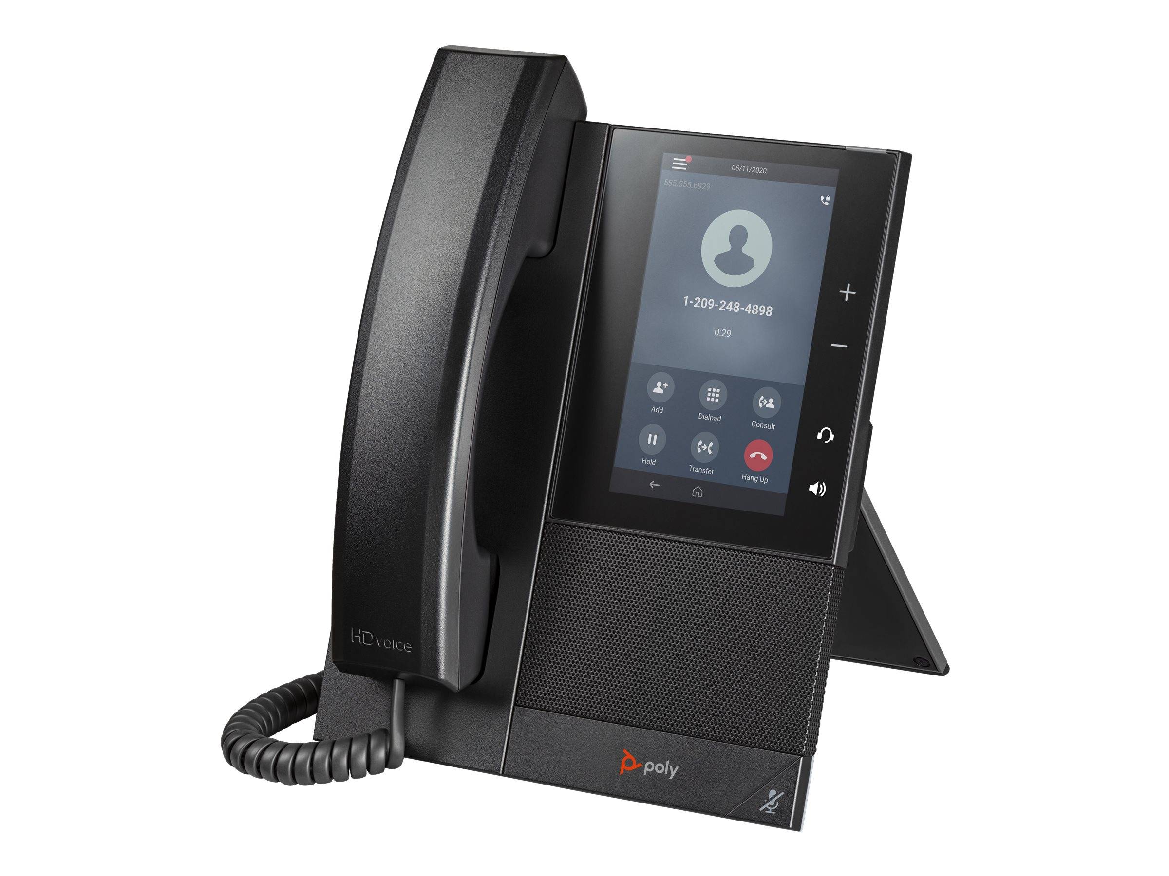 HP Poly CCX 505 Business Media Phone with Open SIP and PoE-enabled IP phone Festnetz-Telefonie