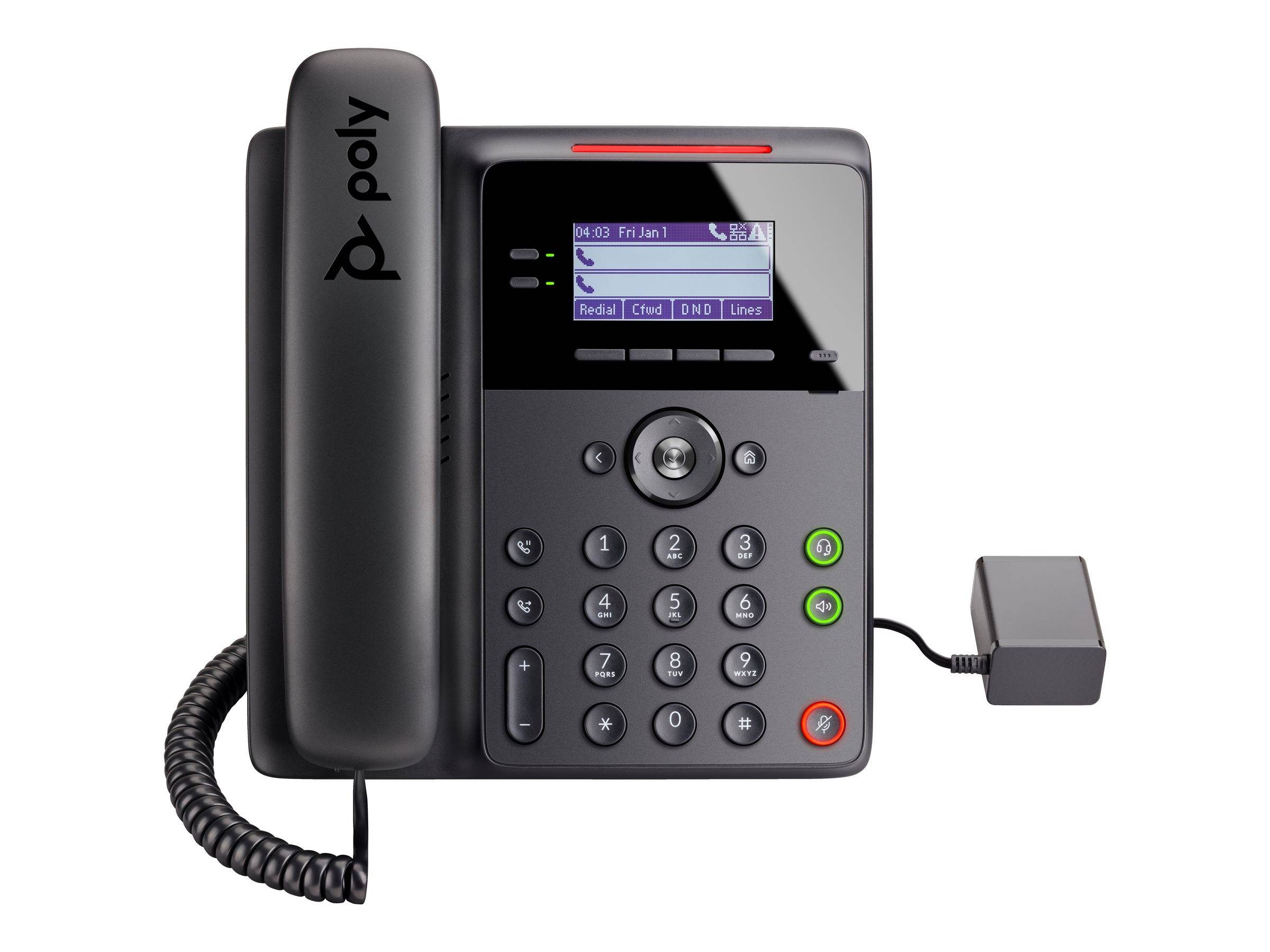 HP - Poly Edge B30 - VoIP-Telefon - fünfwegig Anruffunktion