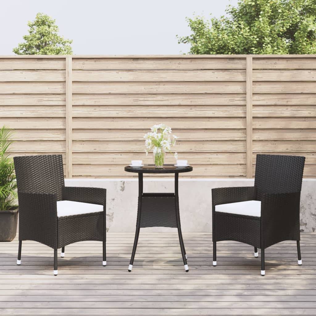 vidaXL 3-tlg. Garten-Bistro-Set mit Kiss
