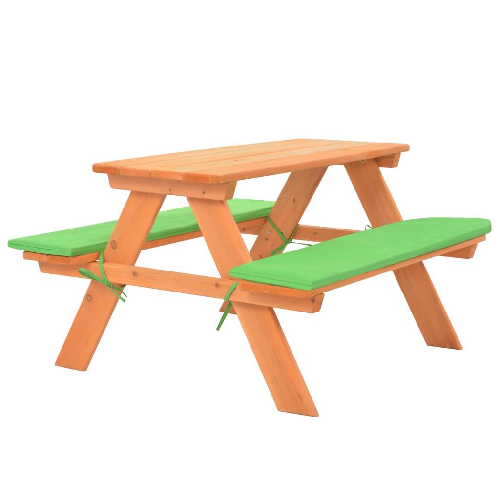 vidaXL Kinder-Picknicktisch mit Bänken