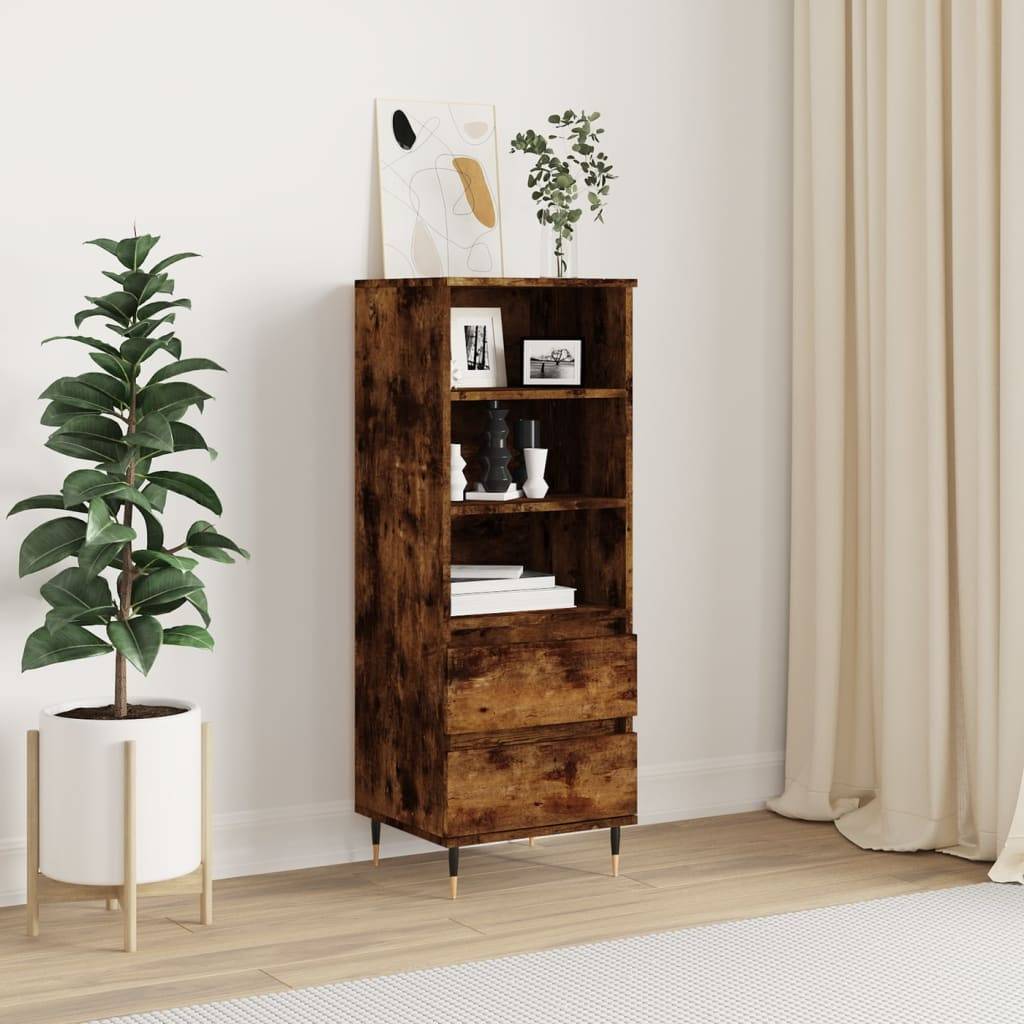 vidaXL Highboard Räuchereiche