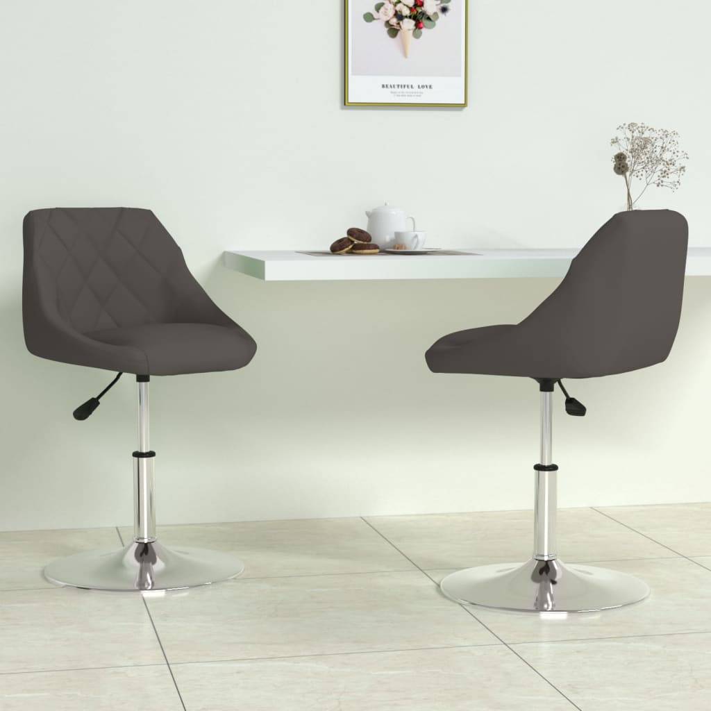 vidaXL Esszimmerstühle 2 Stk. Drehbar D