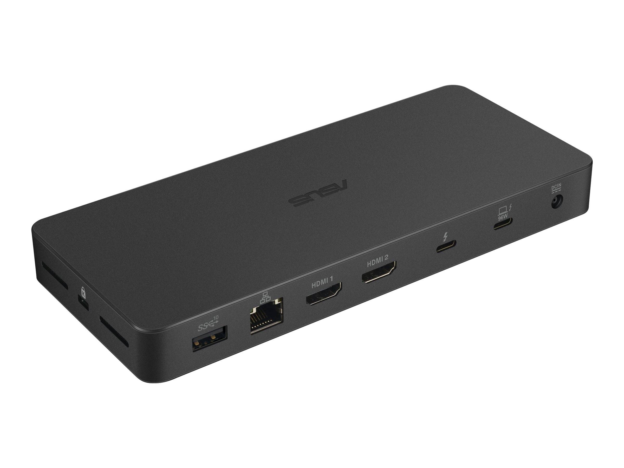 ASUS DC500 - Dockingstation - Thunderbolt 4 - 2 x HDMI, Thunderbolt 4