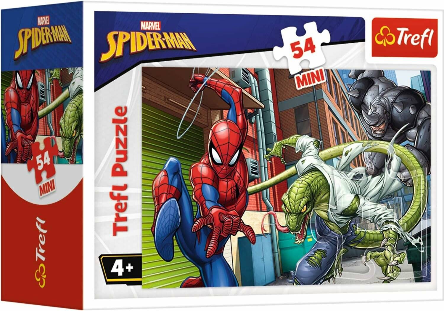 TREFL Puzzle Spiderman: Gegen die Schurken 54 Teile