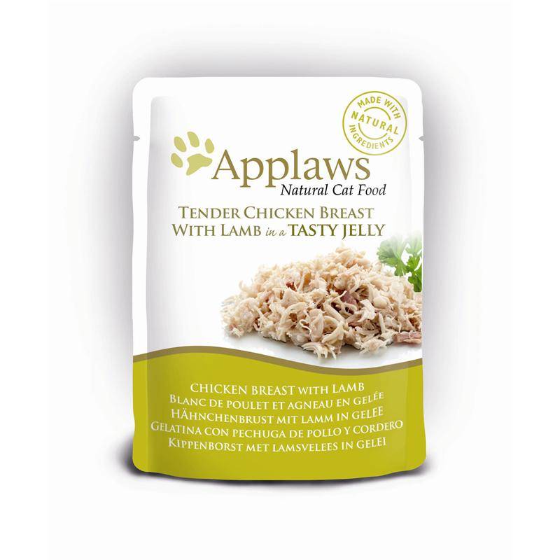 Applaws Cat PB Huhn & Lamm in Gelee 70g