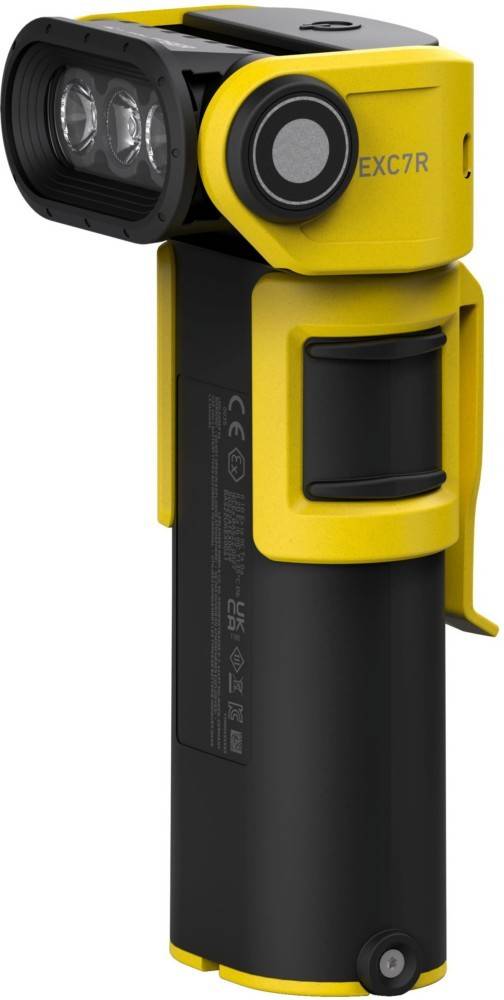 LED LENSER® Feuerwehr-Winkelleuchte EXC7R with Charger