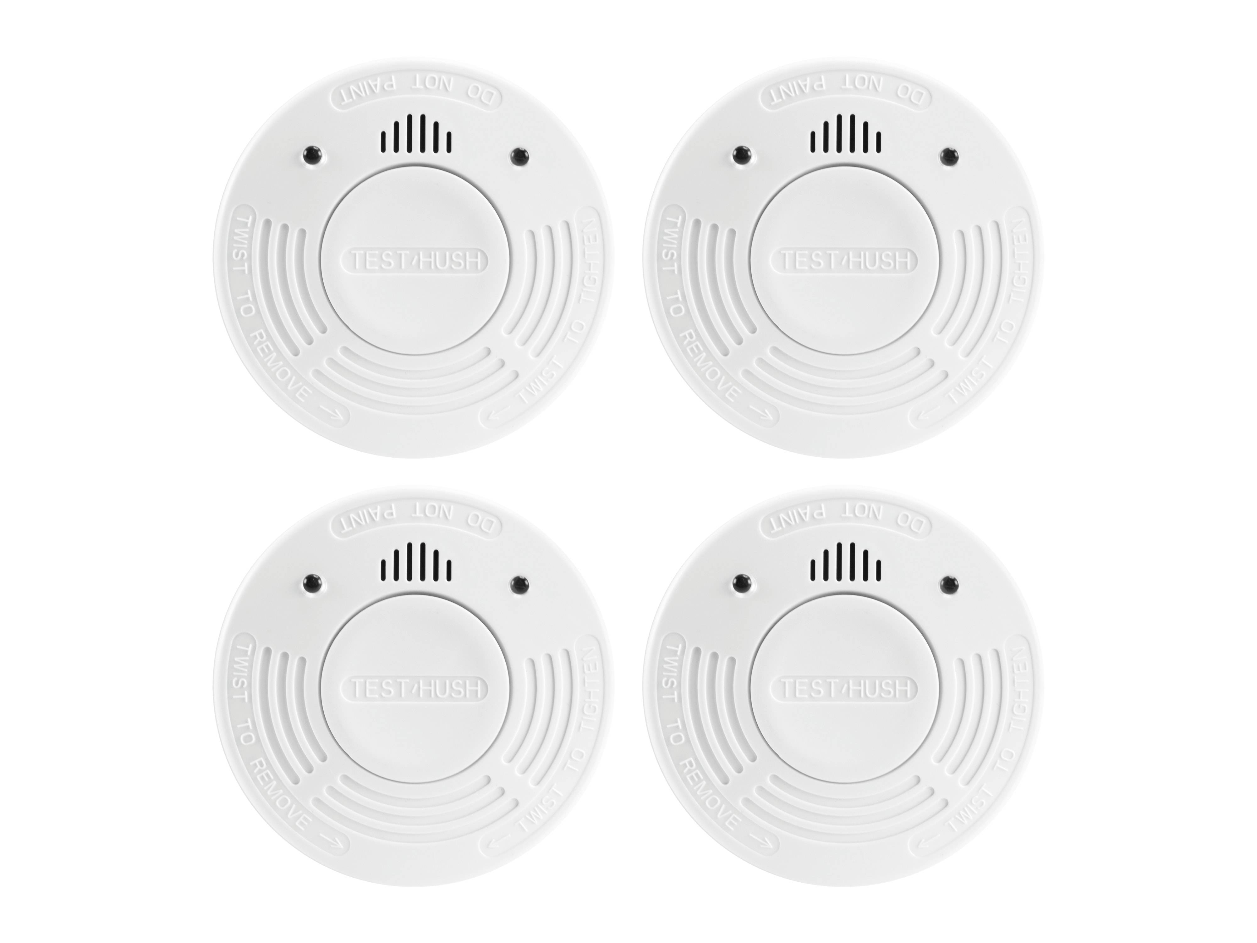 ALECTO Rauchmelder SA-110 Quad, 4er Set