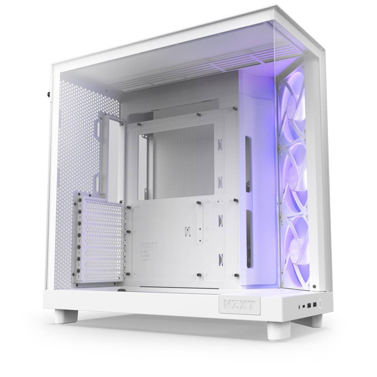 NZXT H6 FLOW RGB weiß - PC-Gehäuse