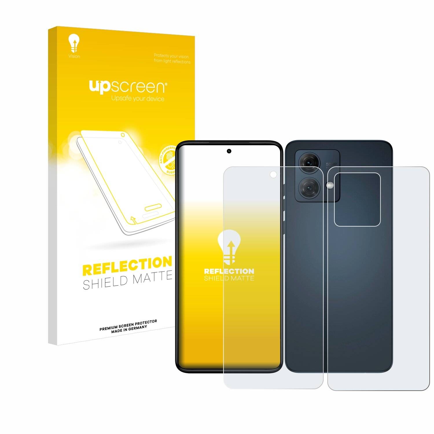 upscreen Reflection Shield Matt Schutzfolie für Motorola Moto G84
