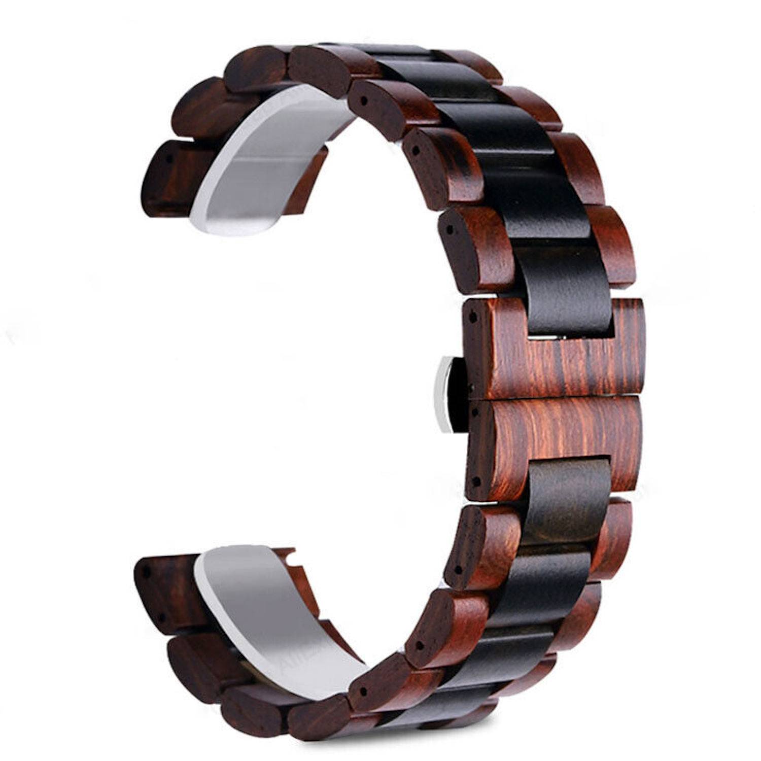 Für Apple Watch Series 10 42mm / 9 8 7 41 / 6 SE 5 4 40mm Holz Armband